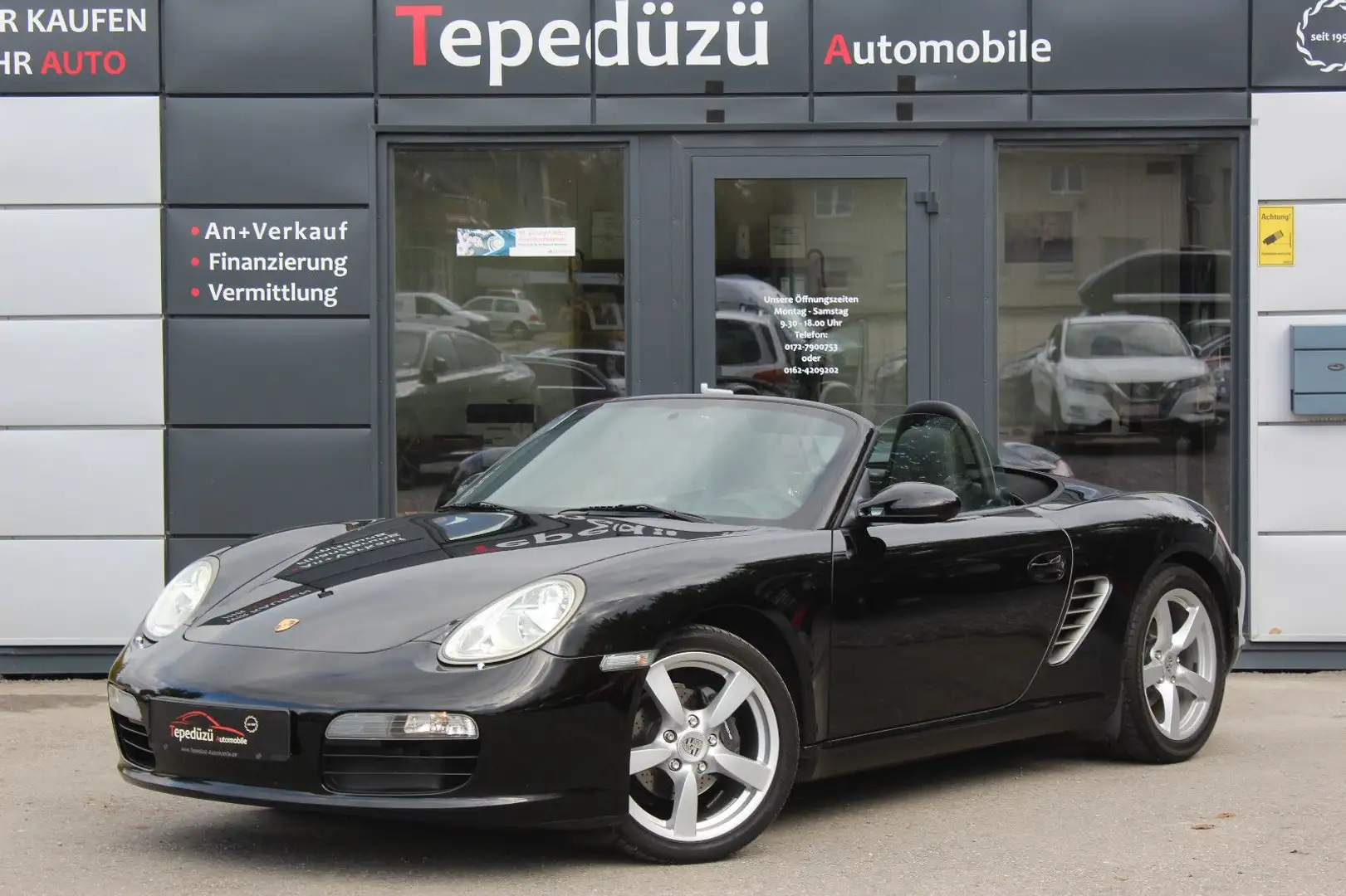 Porsche Boxster *Navi PCM*Bi-Xenon*Leder* 2.Hand*BRD Noir - 1