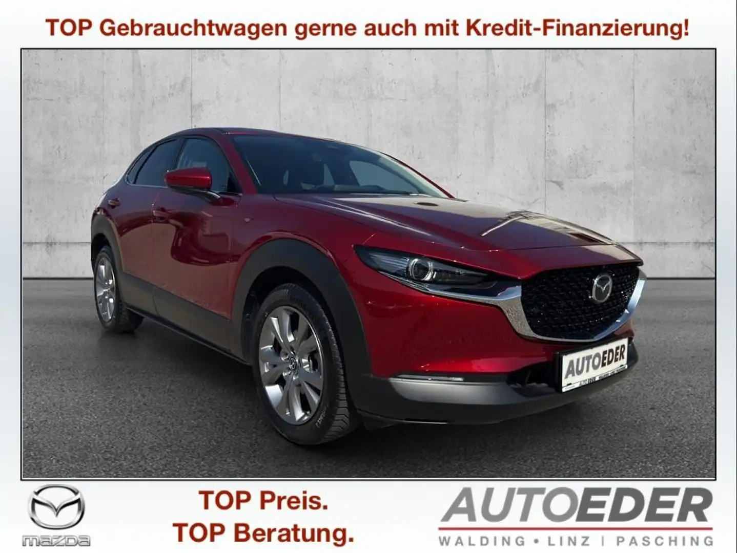 Mazda CX-30 e-Skyactive G140 Exclusive-Line Aut. Rot - 1