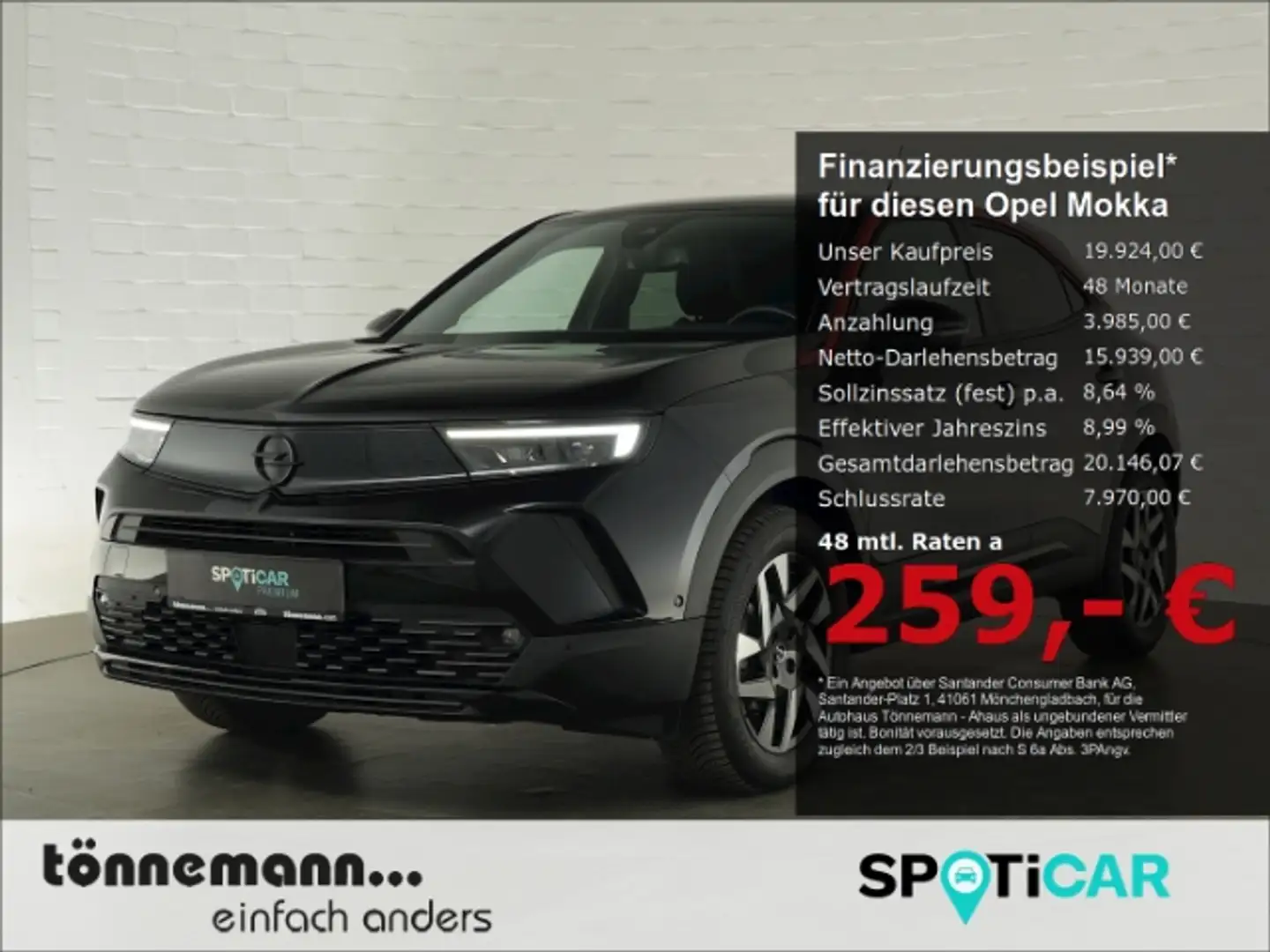 Opel Mokka B GS LINE AT+LED MATRIXLICHT+NAVI+SITZHEIZUNG+RÜCK Noir - 1
