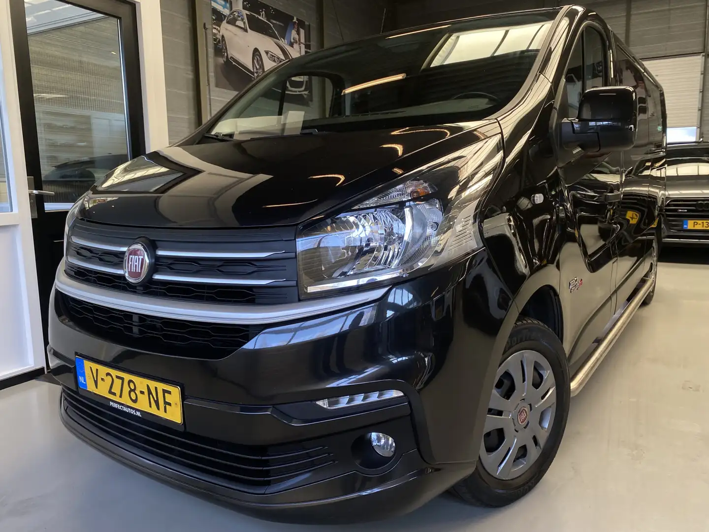 Fiat Talento 1.6 MJ L2H1 SX Navi, Side bars Fekete - 1