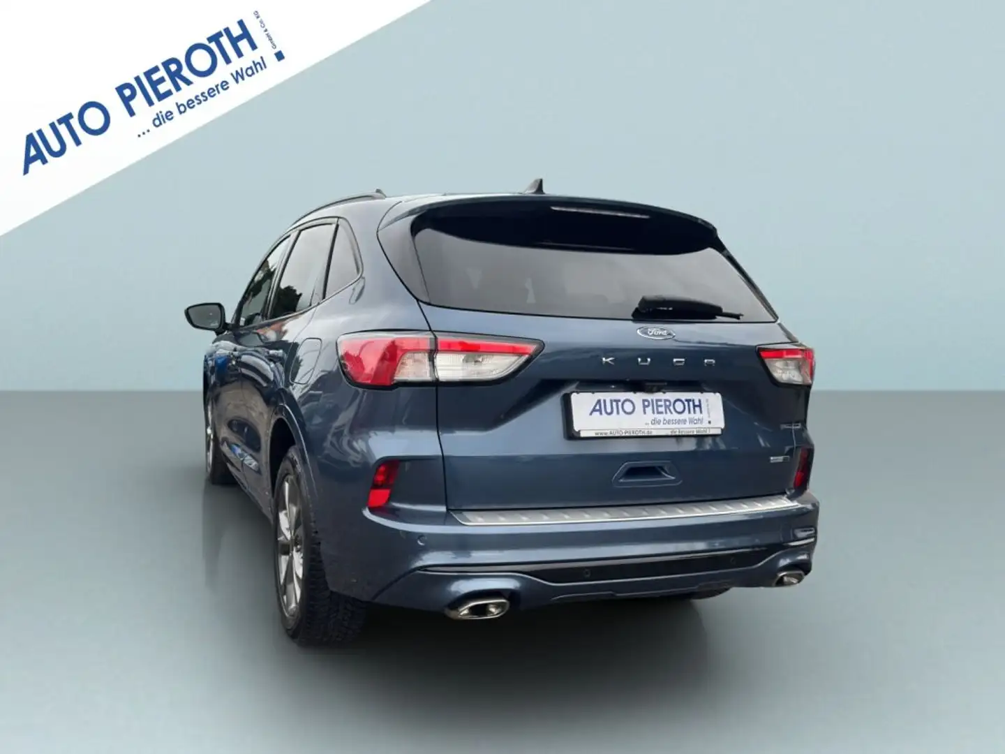 Ford Kuga 2.0 EcoBlue Hybrid ST-LINE Blauw - 2