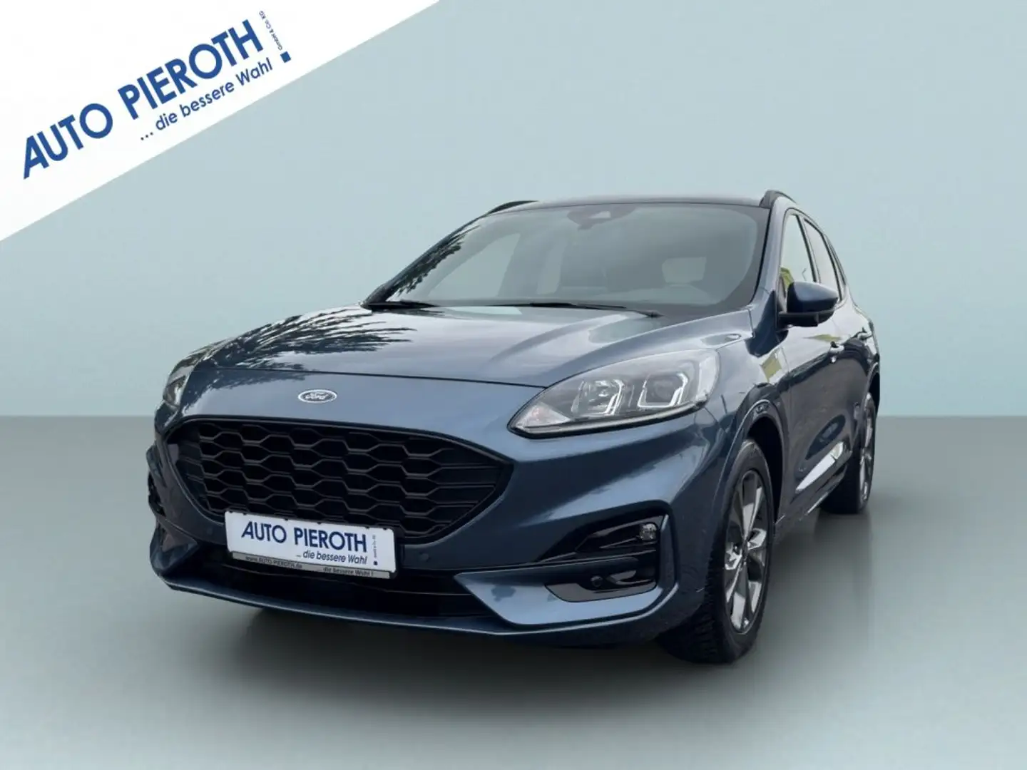 Ford Kuga 2.0 EcoBlue Hybrid ST-LINE Blauw - 1