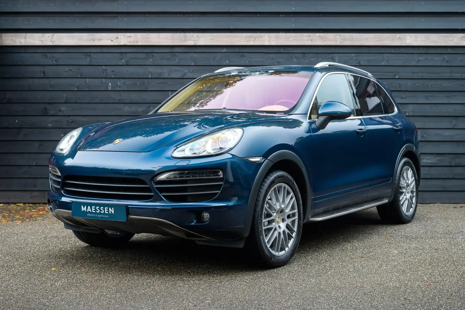 Porsche Cayenne 4.8 S Fiscaal aantrekkelijk - Dunkelblau - Super o Bleu - 1
