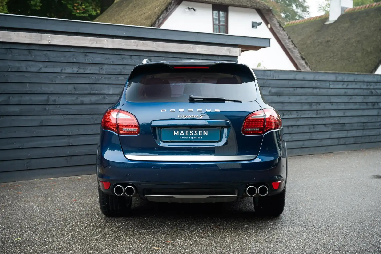 Porsche Cayenne 4.8 S Fiscaal aantrekkelijk - Dunkelblau - Super o Bleu - 2
