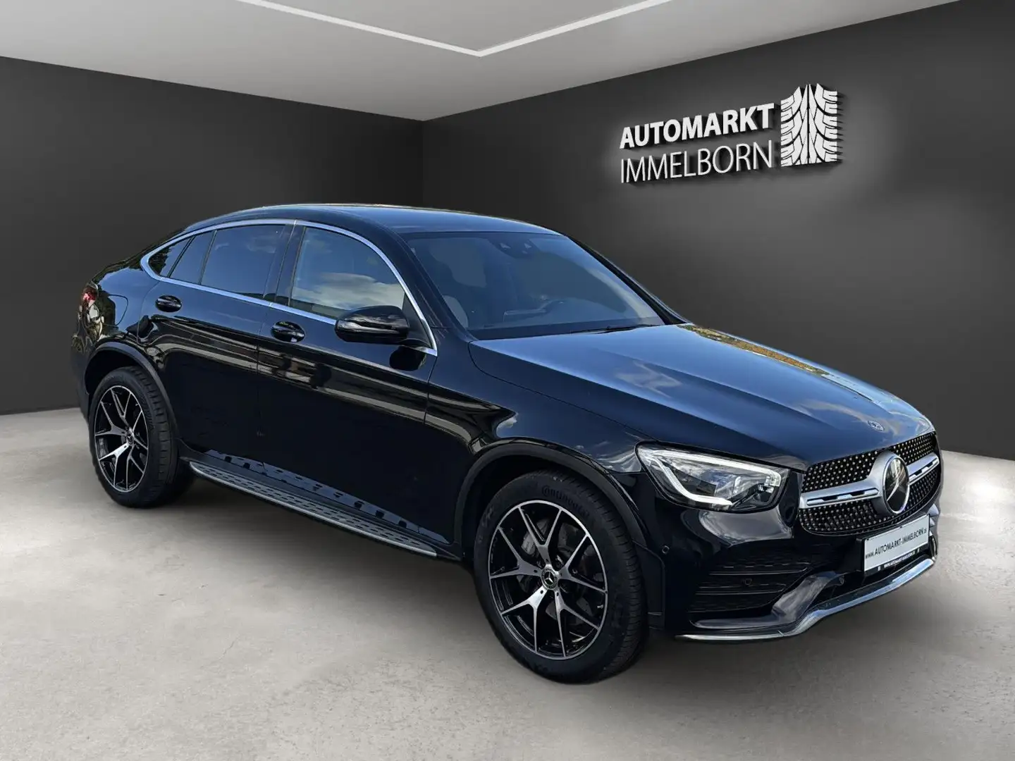 Mercedes-Benz GLC 300 AMG Coupe 20*Kamera*Burmest*Distro*LED Noir - 1