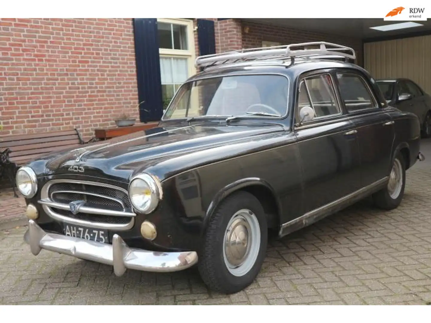 Peugeot 403 Schwarz - 1