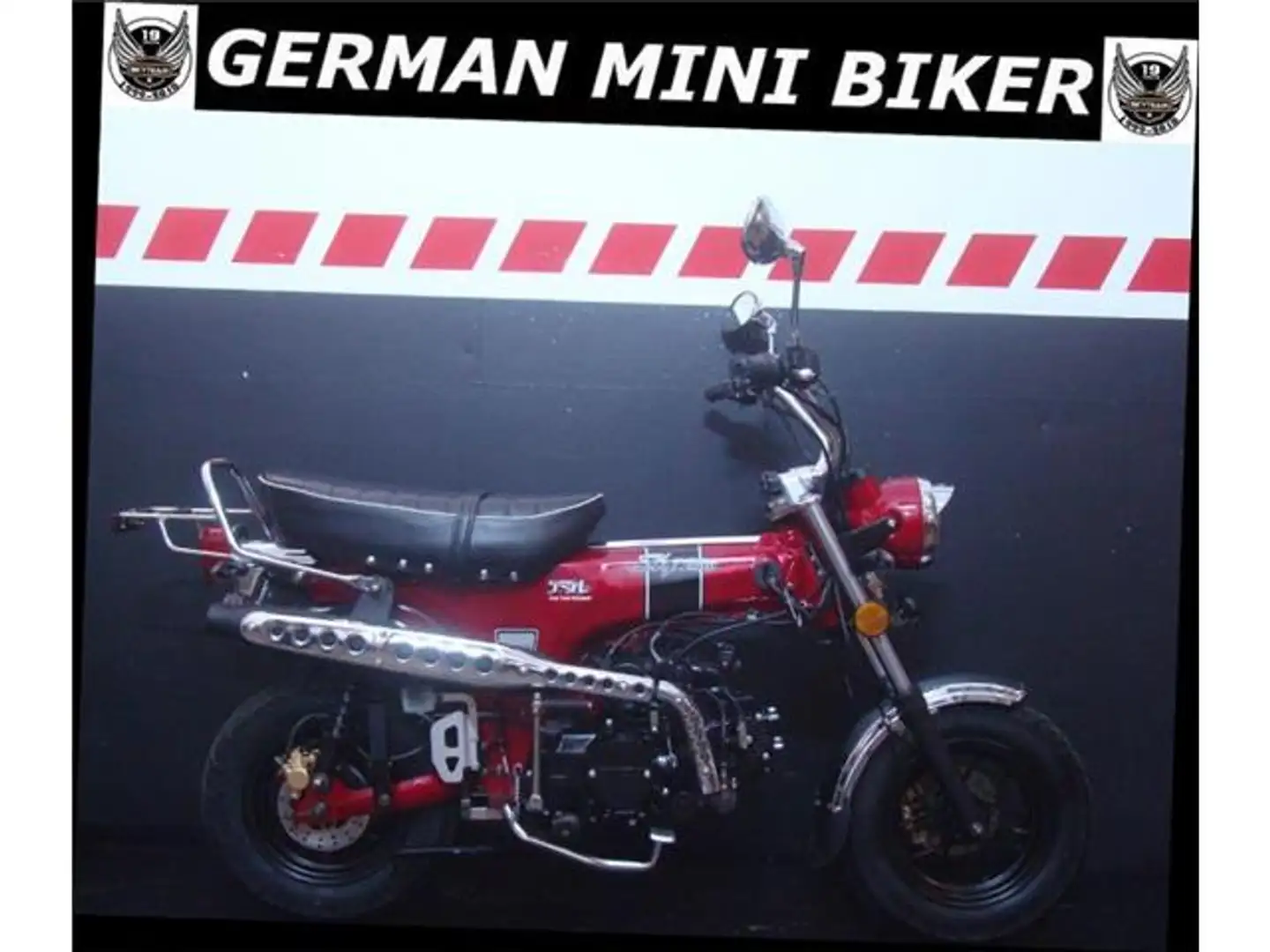 Skyteam Skymax 125 CLUB-S INJECTION de LUXE EURO 5-Auslaufmodell- Rood - 1