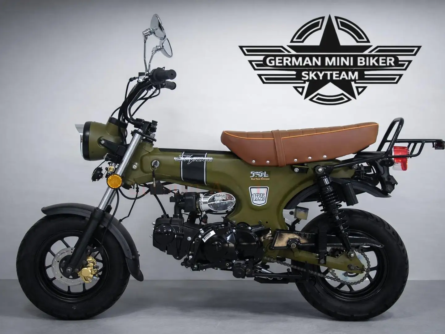 Skyteam Skymax 125 CLUB-S INJECTION de LUXE EURO 5+ MODELL 2026 Verde - 2