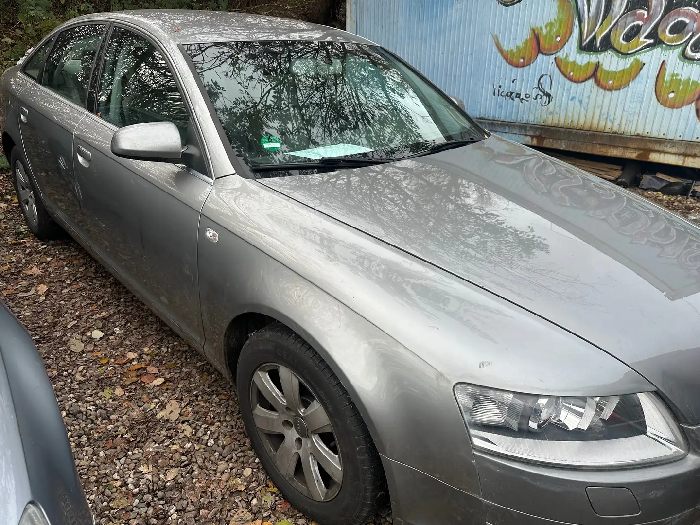 Audi A6 2.7 TDI LIMOUSINE KLIMA NAVI LEDER ALU TÜV Grijs - 1