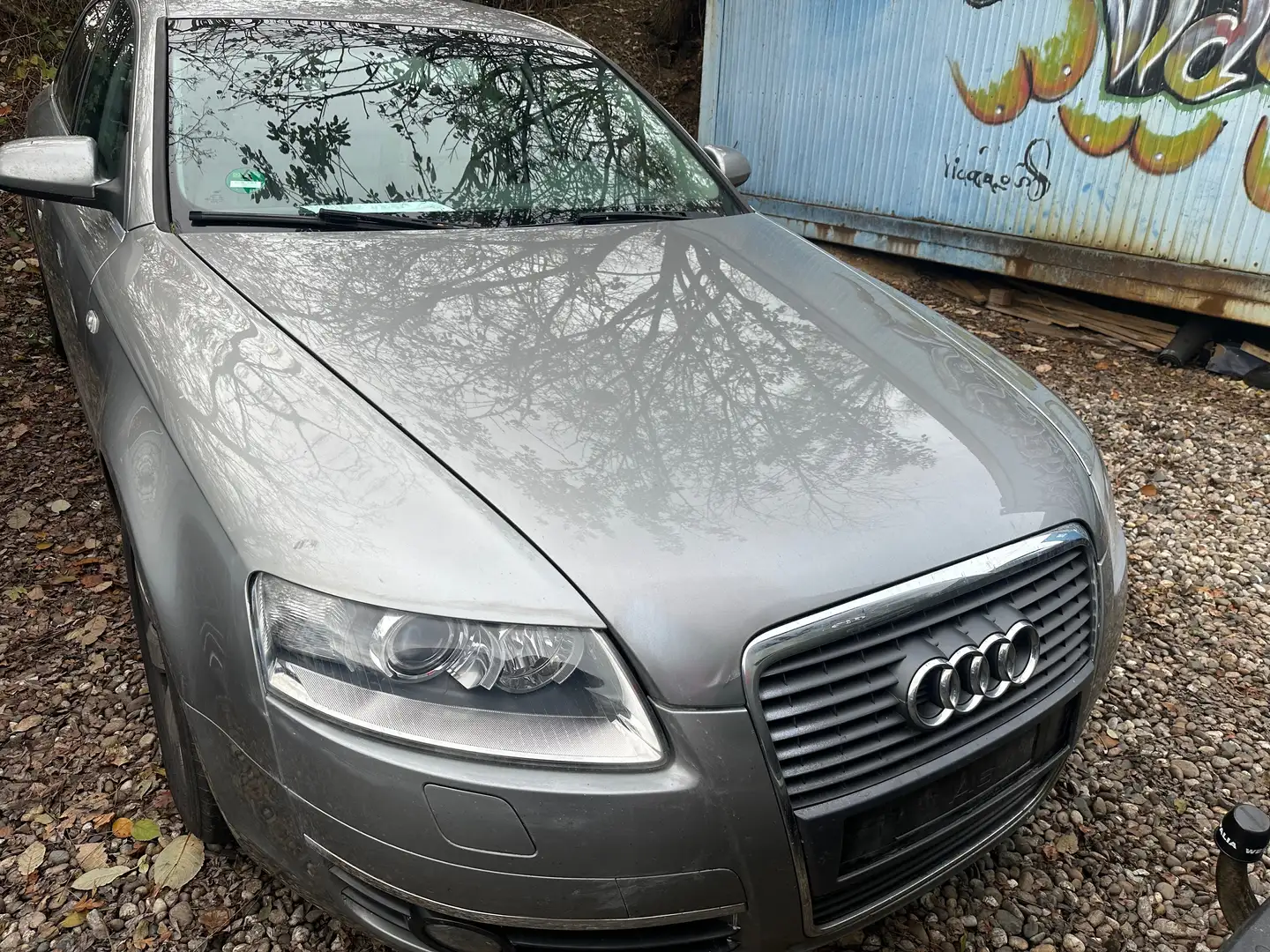 Audi A6 2.7 TDI LIMOUSINE KLIMA NAVI LEDER ALU TÜV Grau - 2