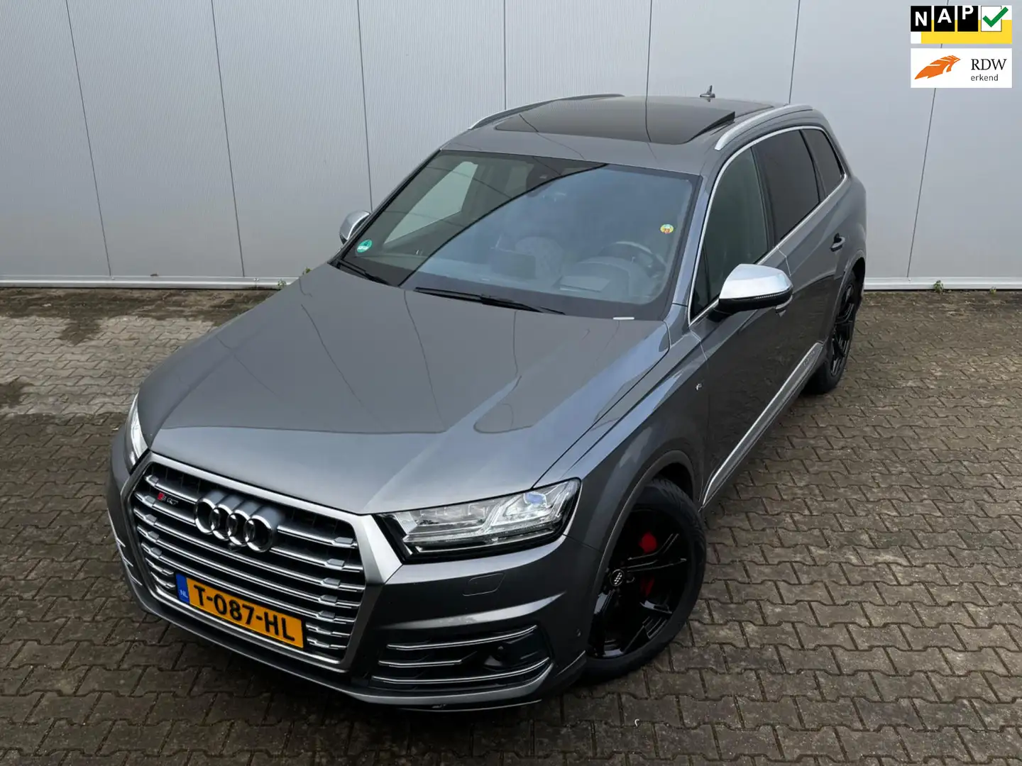 Audi SQ7 SQ7 4.0TDI V8 435PK PANORAMADAK HUD CARBON TREKHAA Grau - 1
