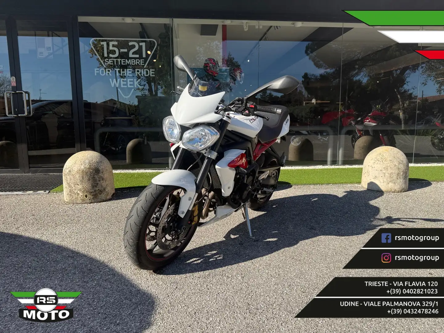 Triumph Street Triple RS Bianco - 2