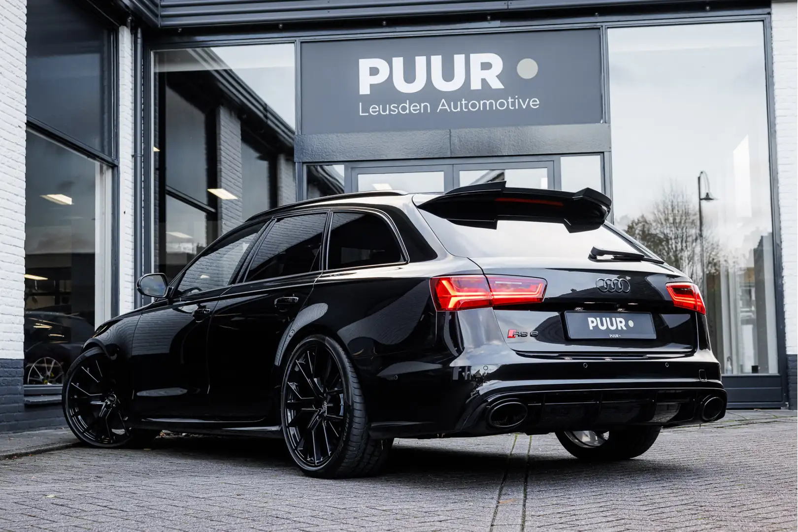 Audi RS6 4.0 TFSI Milltek Panther-Black [ KONINGSDAG OPEN ] Zwart - 2