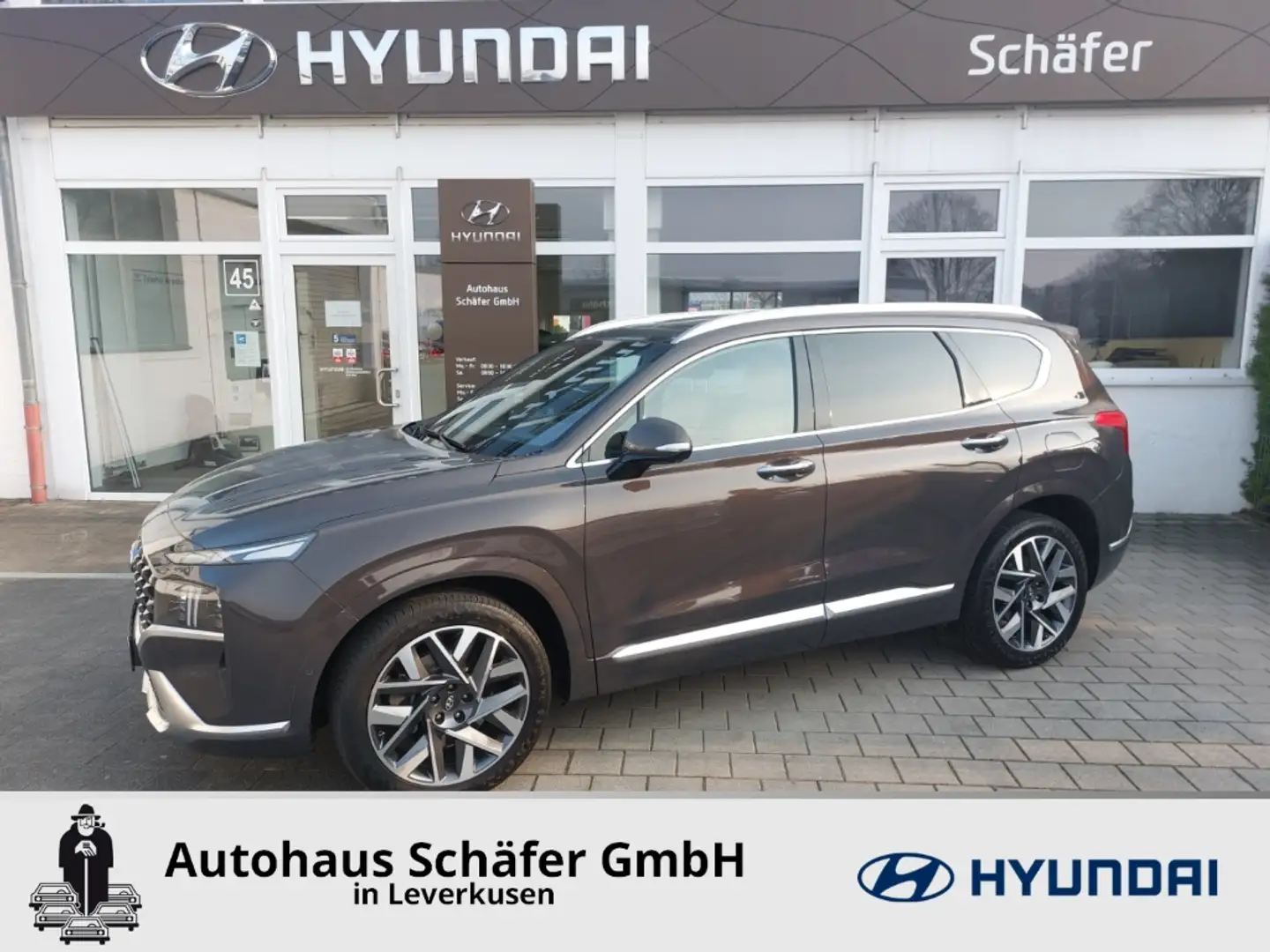 Hyundai SANTA FE Signature 360 Kamera Memory Sitze HUD Niveau El. P Maro - 1