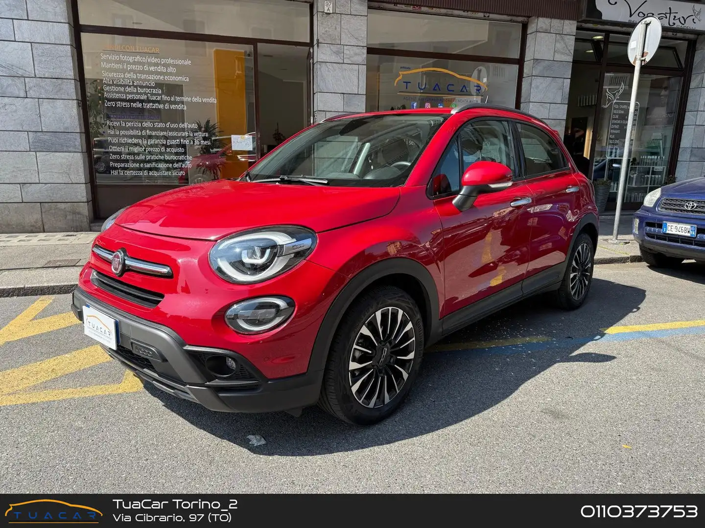Fiat 500X Cross 1.0 T3 Rouge - 1