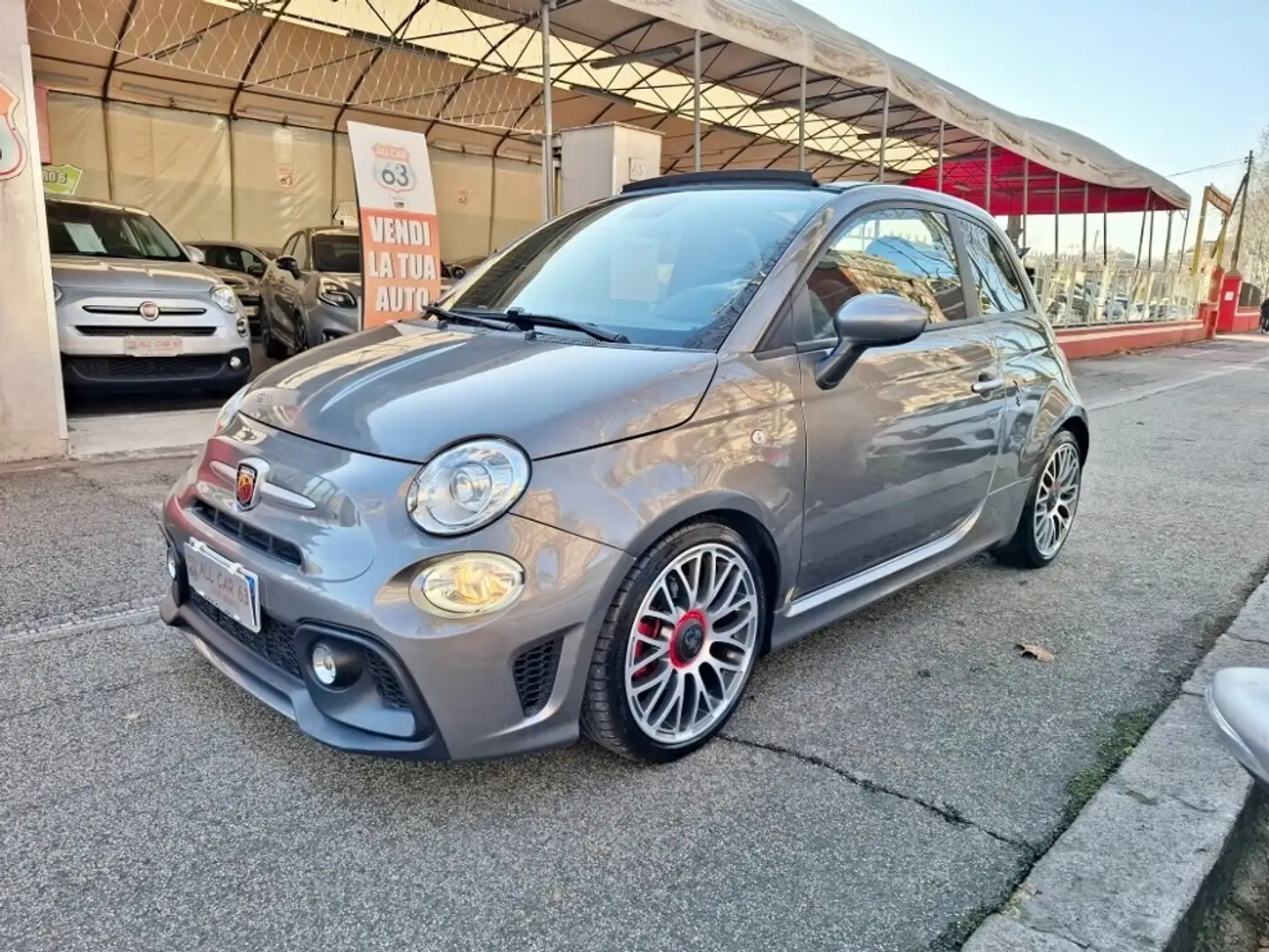 Abarth 595 C 1.4 CABRIO 165 CV Turismo Grigio - 1