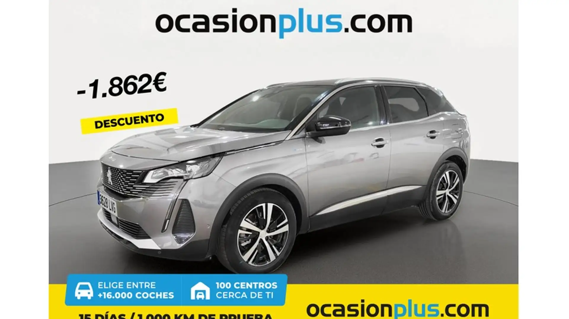Peugeot 3008 1.6e-HDI Active ETG6 115 Gris - 1
