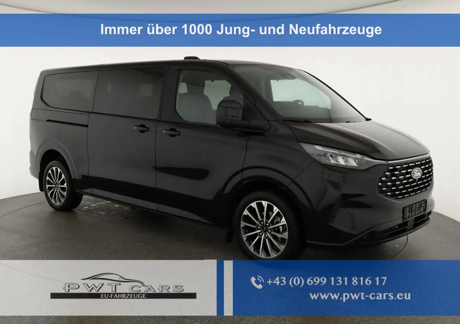 Ford Tourneo Custom 320 L2 Titanium AWD 2.0 AT, 8-Sitzer, 19-Zoll, ... Schwarz - 1