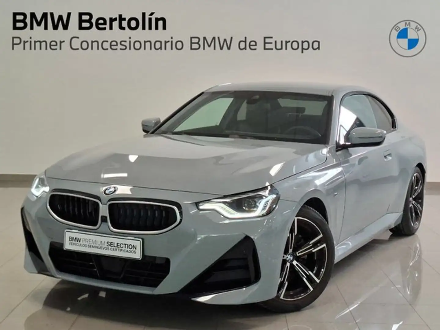 BMW 220 220iA Coupé M Sport Gris - 1