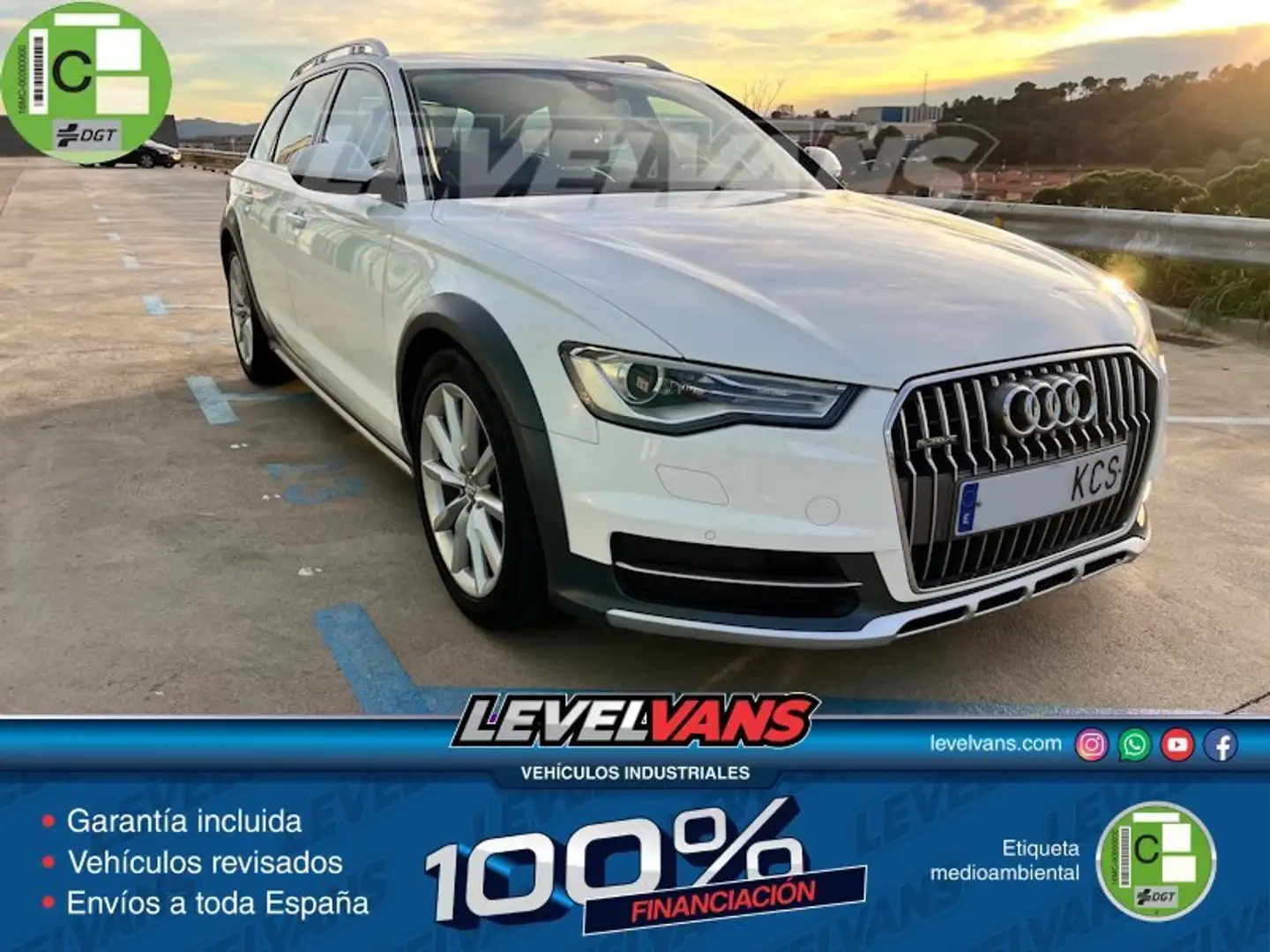 Audi A6 allroad quattro 3.0TDI S-Tronic 200kW Blanc - 1