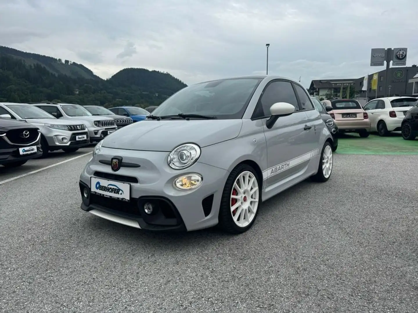 Abarth 500 595 1.4 Turbo esseesse MTA *AUTOMATIK* Gris - 2