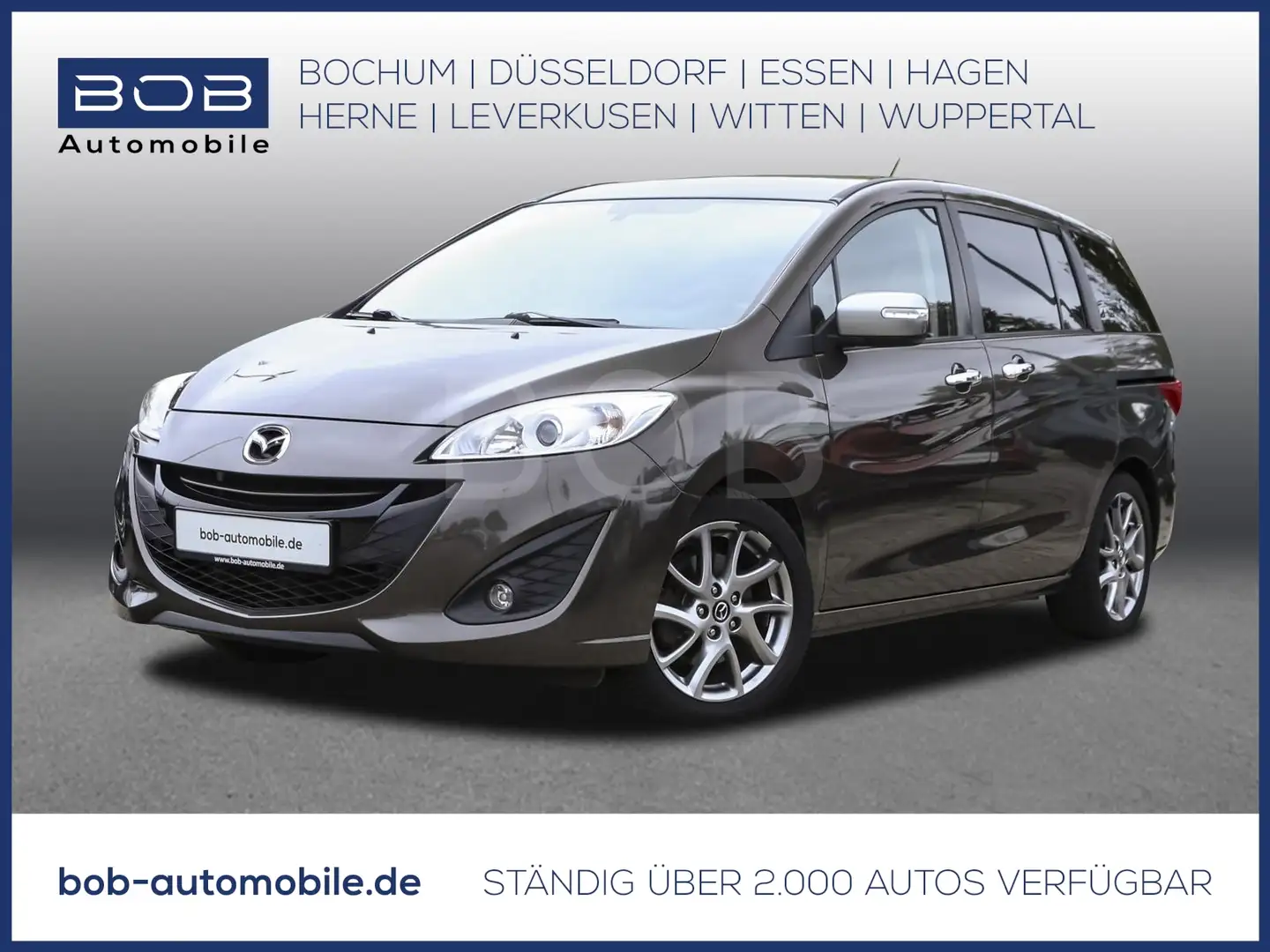 Mazda 5 1.8 SENDO 7-SITZE PDC SHZ BT LM AHK Brun - 1