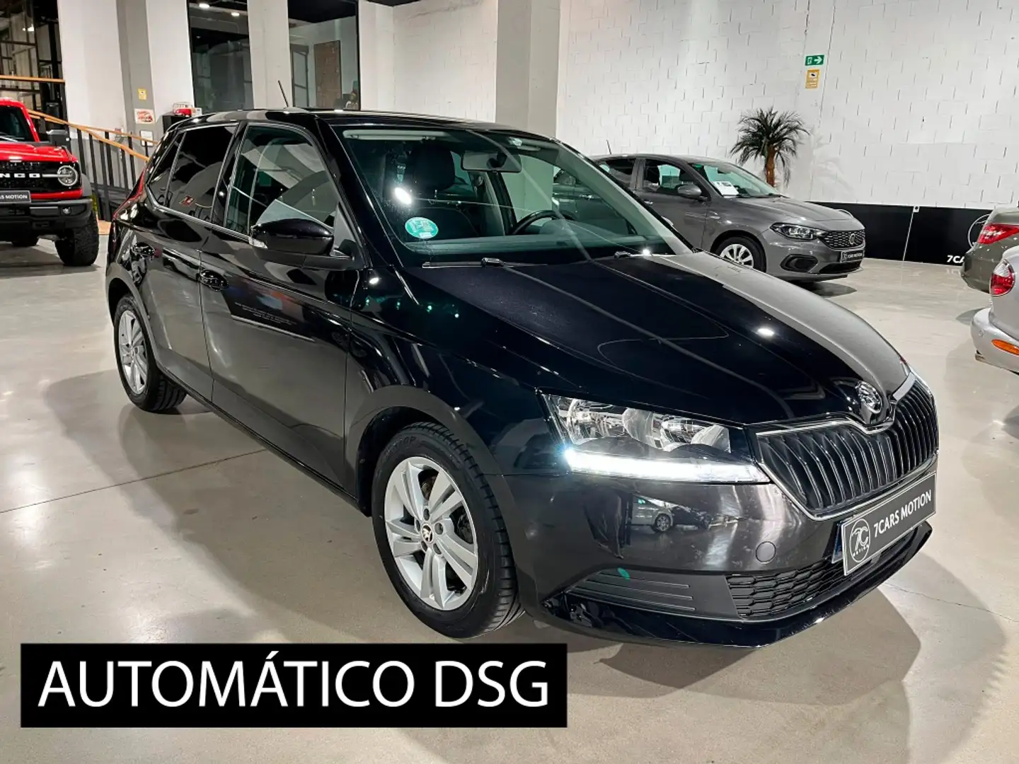 Skoda Fabia 1.0 TSI Black Edition DSG 70kW Zwart - 1