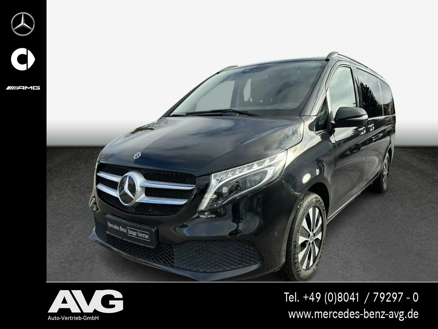 Mercedes-Benz V 300 V 300 d 4MATIC EDITION Lang Leder / LED / Distro Schwarz - 1