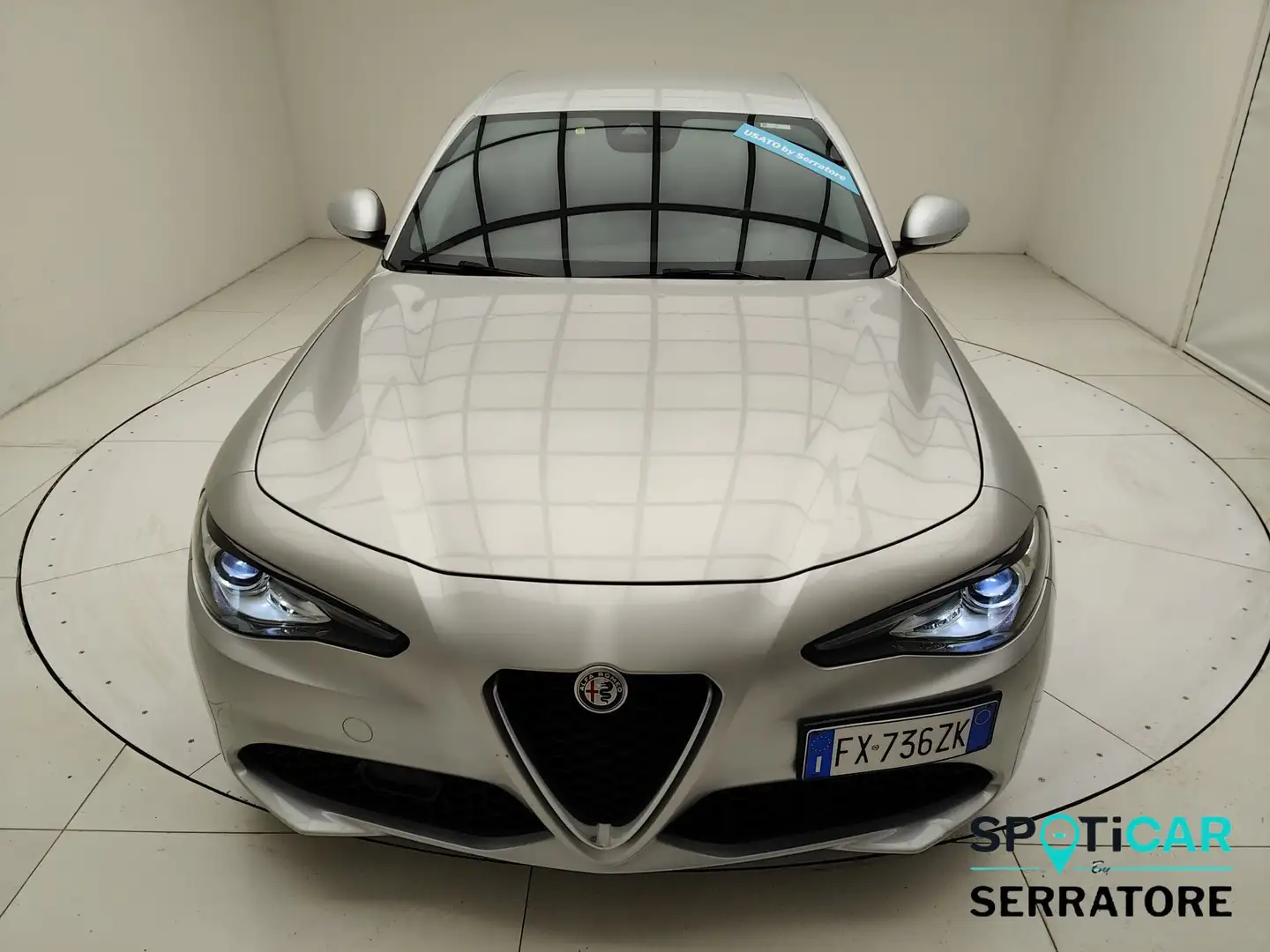 Alfa Romeo Giulia 2016 2.2 t Super 160cv auto my19 Grau - 2
