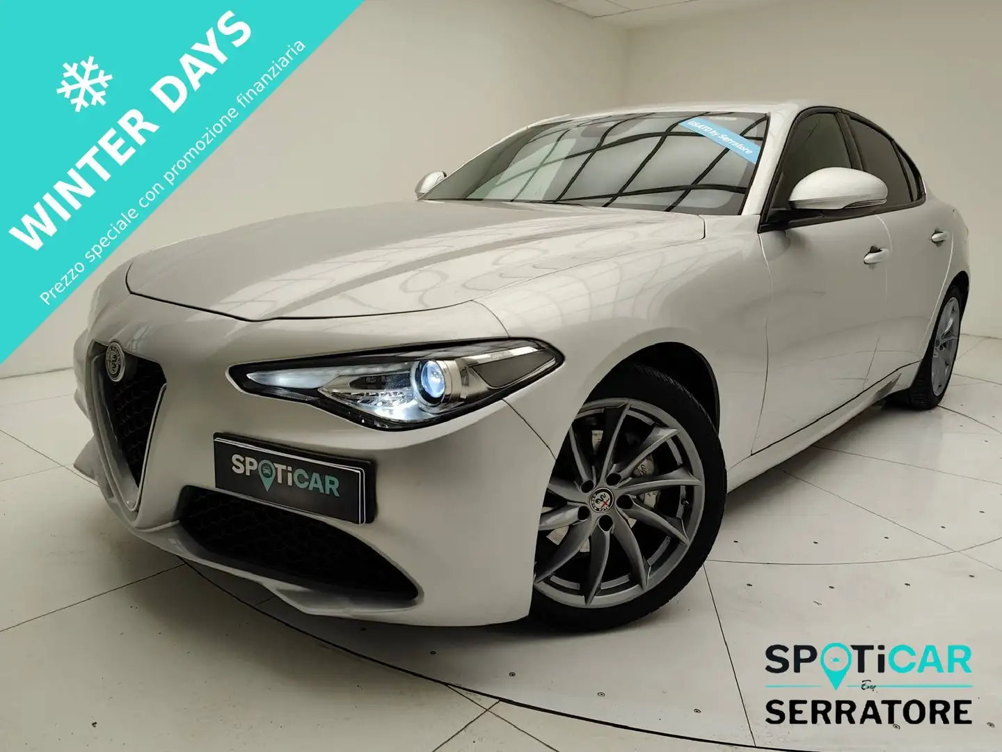 Alfa Romeo Giulia 2016 2.2 t Super 160cv auto my19 Grau - 1