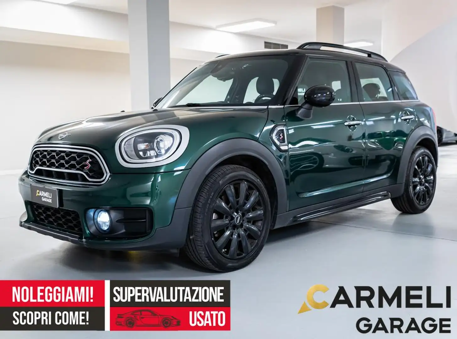 MINI Cooper SD Countryman Hype ALL4 Automatica IVA ESPOSTA-TAGLIANDI Verde - 1