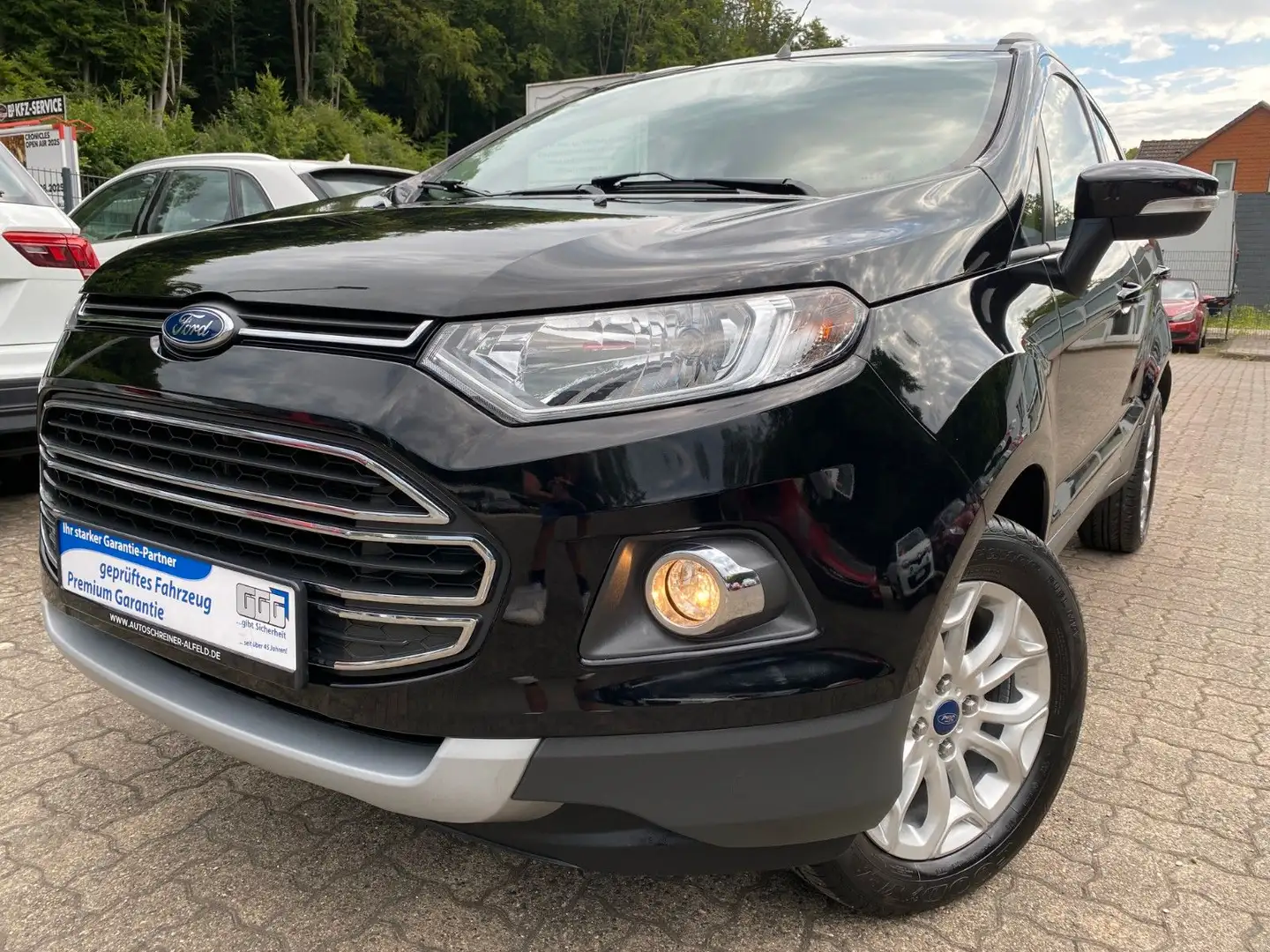 Ford EcoSport Titanium PDC SHZ Hzb. FRONTSCHEIBE Schwarz - 1