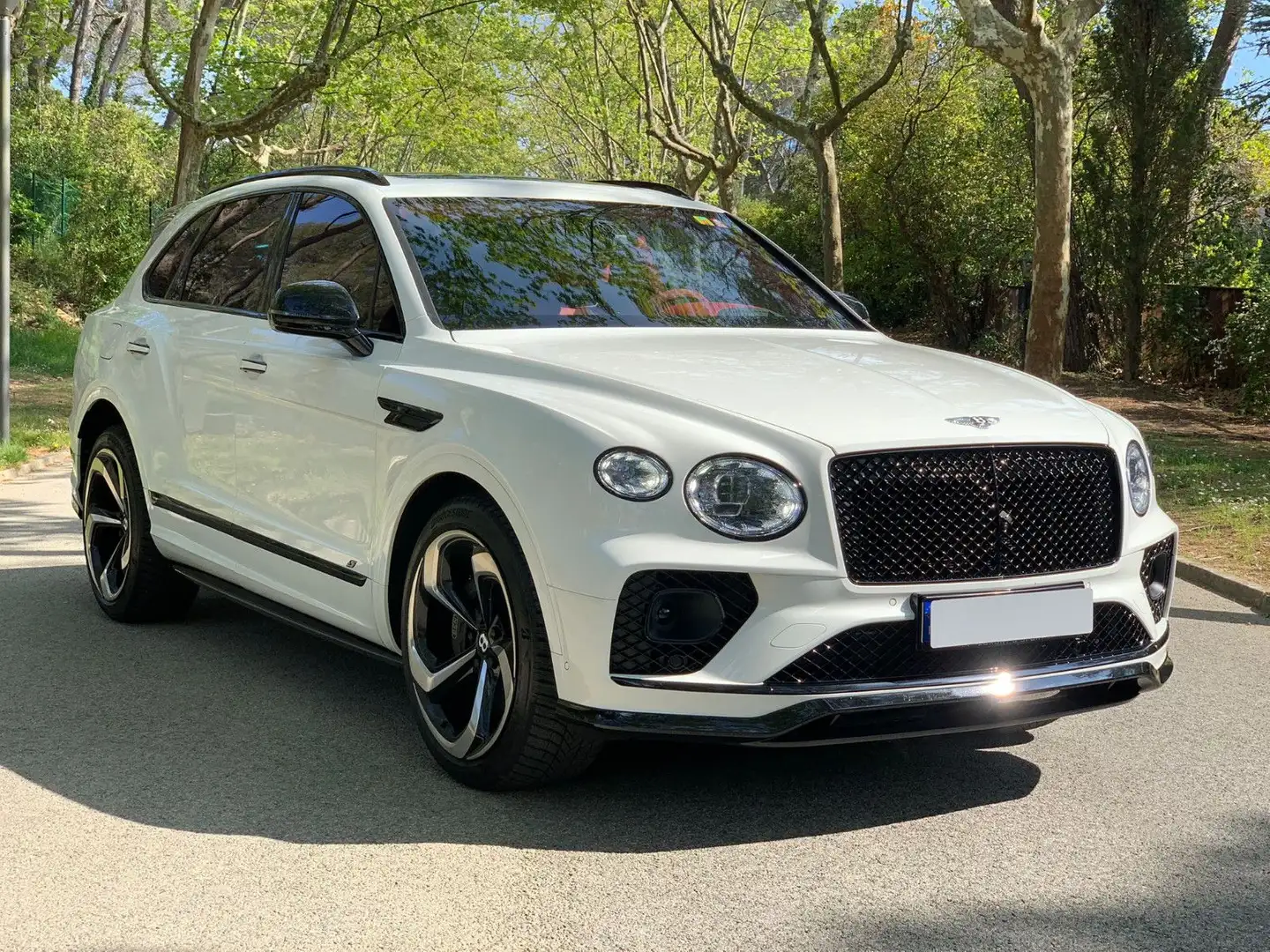 Bentley Bentayga 4.0 V8 S Touring *Pano *Entertainm. *22 Beyaz - 1