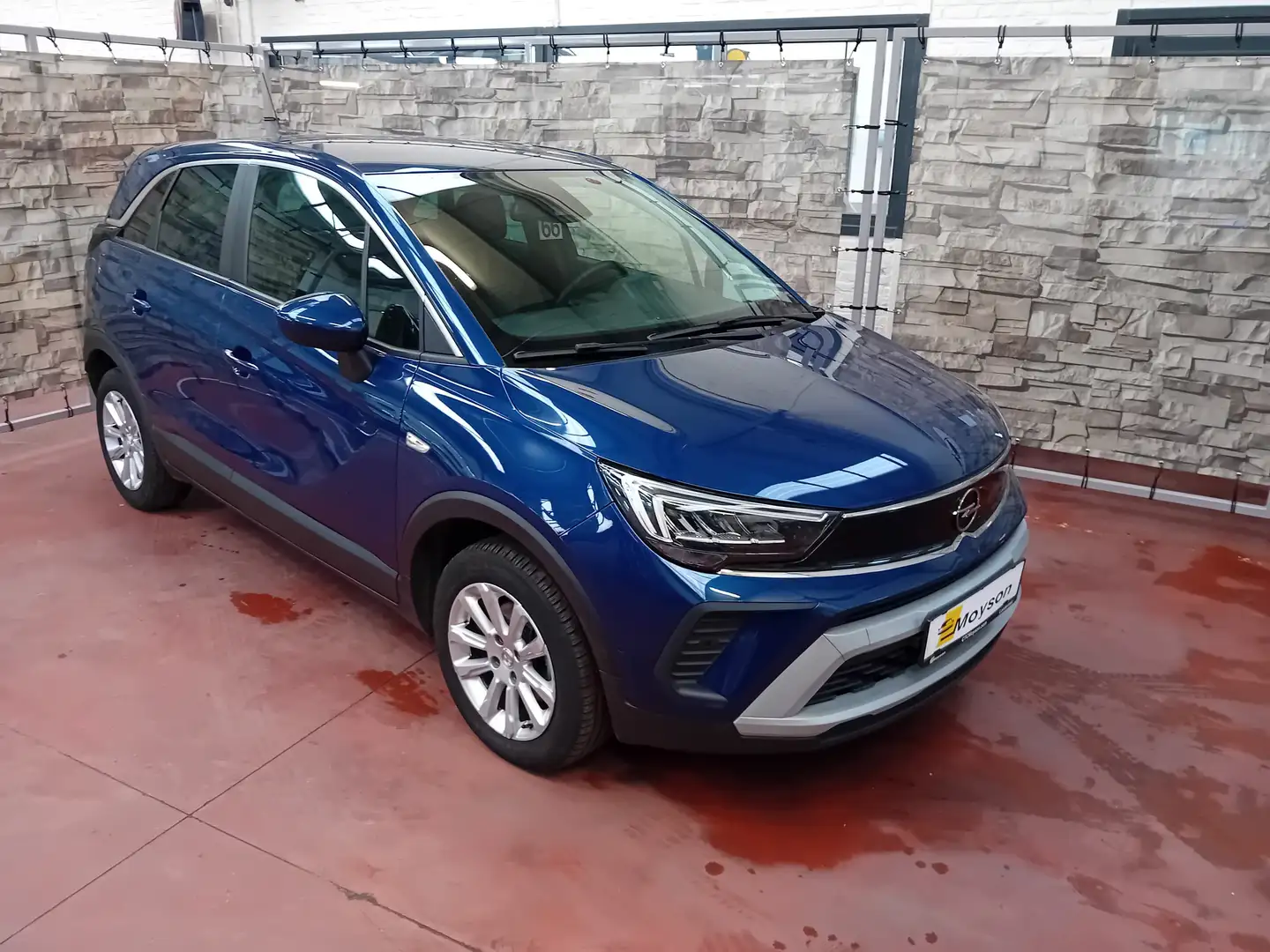 Opel Crossland 1.2 Turbo Elegance - Automaat - navi Blauw - 1