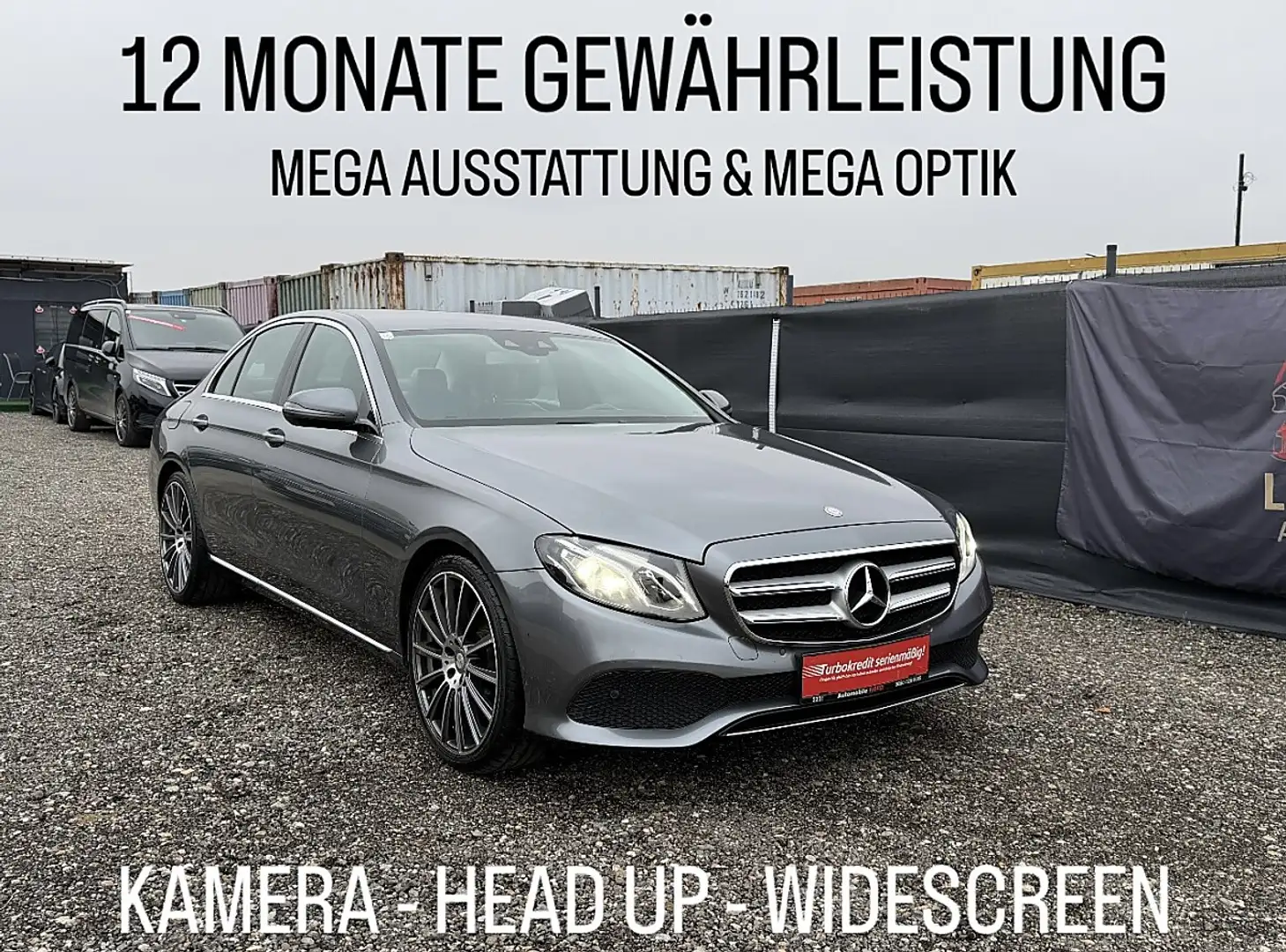 Mercedes-Benz E 220 d Exclusive Aut. - MEGA Ausstattung - MEGA Opti... Grau - 1
