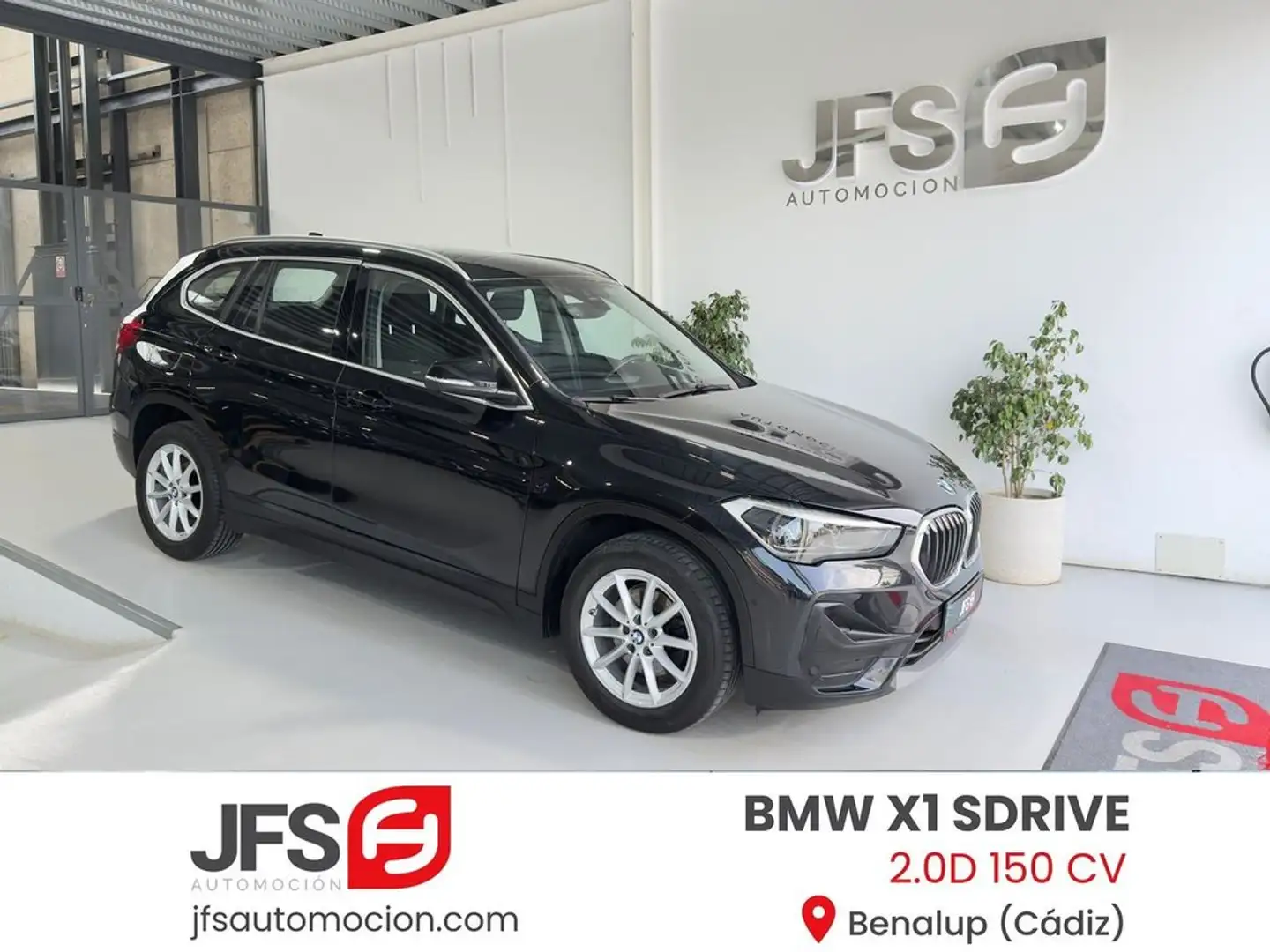 BMW X1 2.0D 150 CV Noir - 1