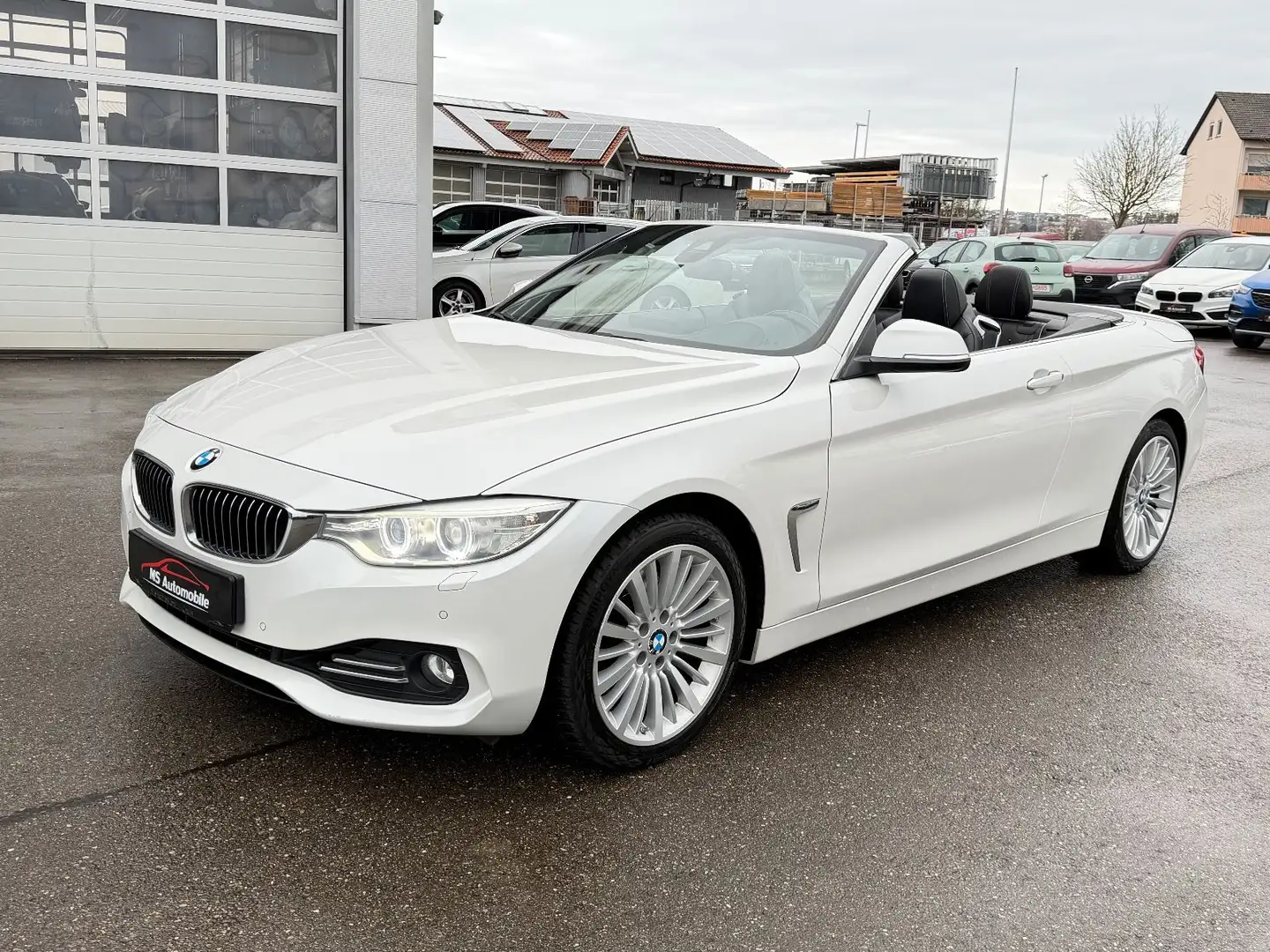 BMW 430 d Cabrio Aut. Luxury Line HeadUp_Navi_Xen_Led Weiß - 1