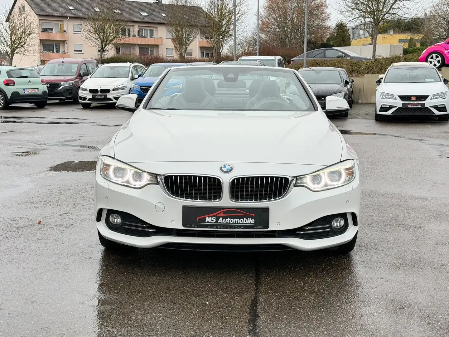 BMW 430 d Cabrio Aut. Luxury Line HeadUp_Navi_Xen_Led Weiß - 2