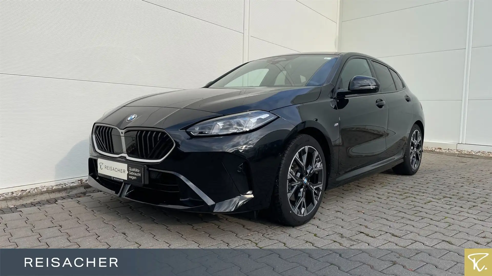 BMW 120 d Aut. M Sport,LCPro.HuD,AHK,DA+,360°,el.Sitz Schwarz - 1