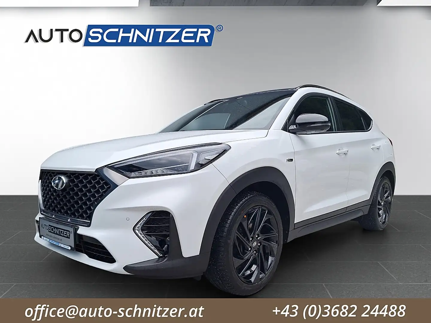 Hyundai TUCSON Tucson 1,6 CRDI 4WD N-Line Plus DCT Aut. Weiß - 1