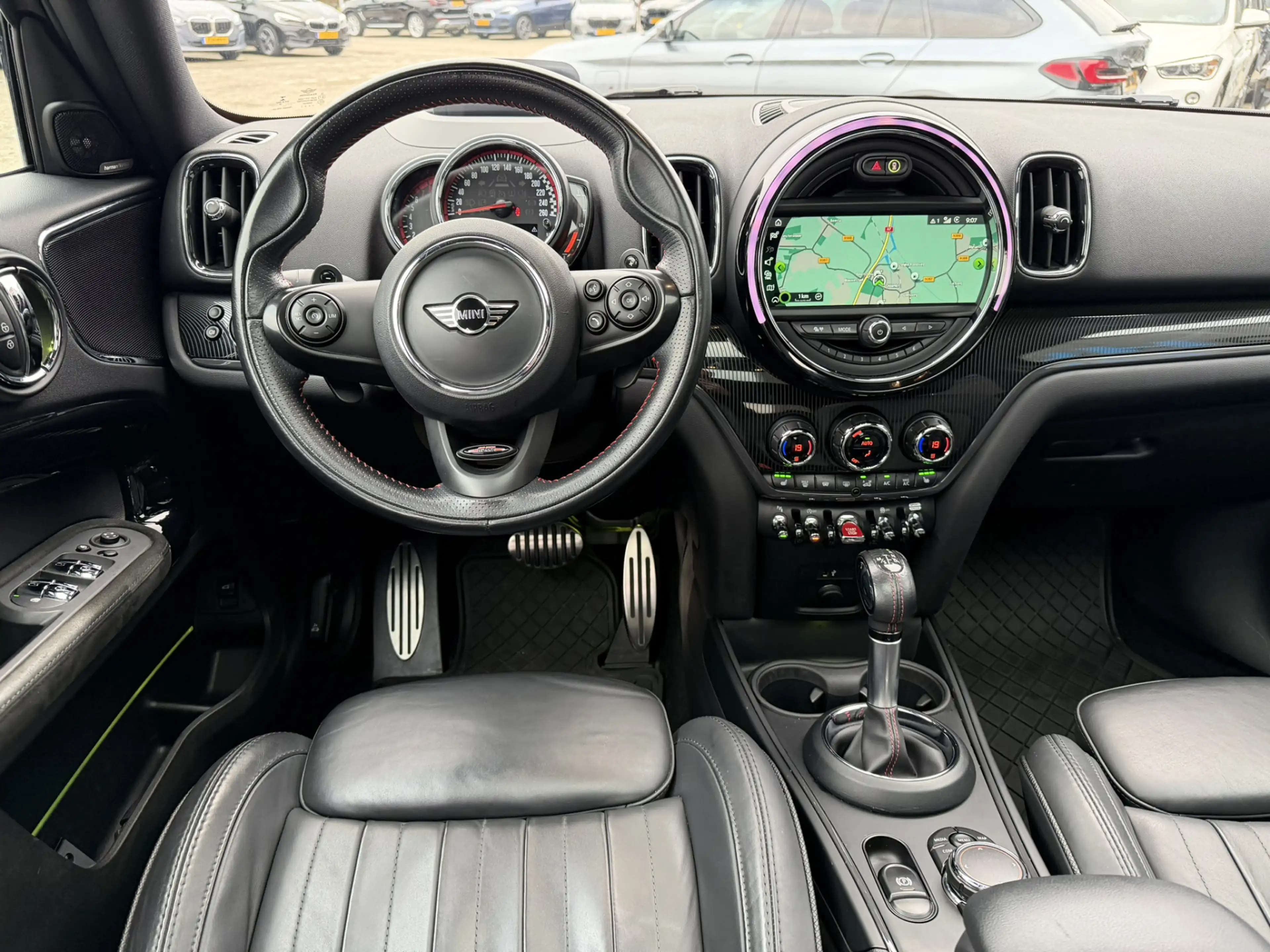 MINI John Cooper Works Countryman Mini 2.0 ALL4 231 PK Chili Panoramadak Leer Harman — photo 9
