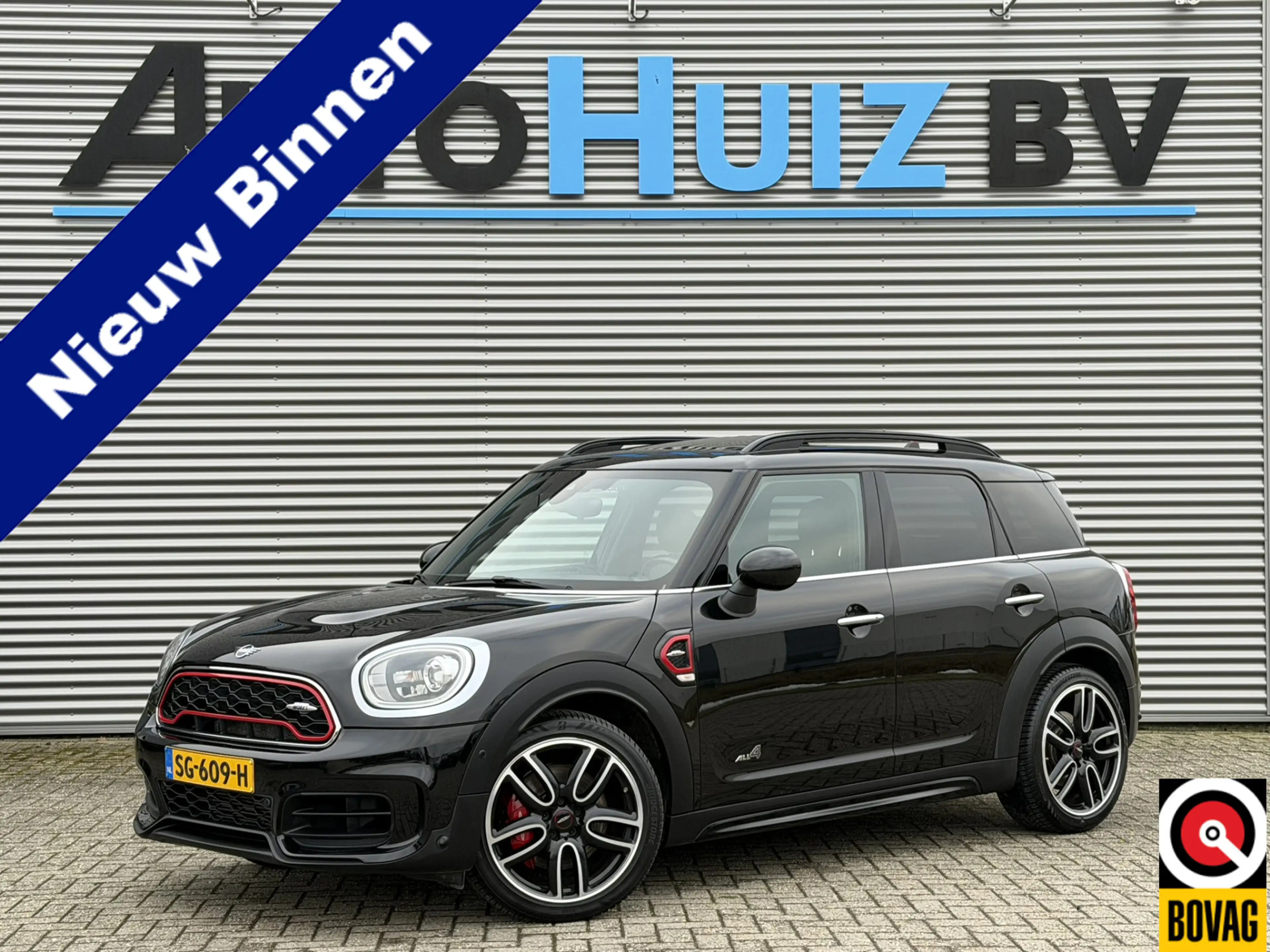 MINI John Cooper Works Countryman Mini 2.0 ALL4 231 PK Chili Panoramadak Leer Harman