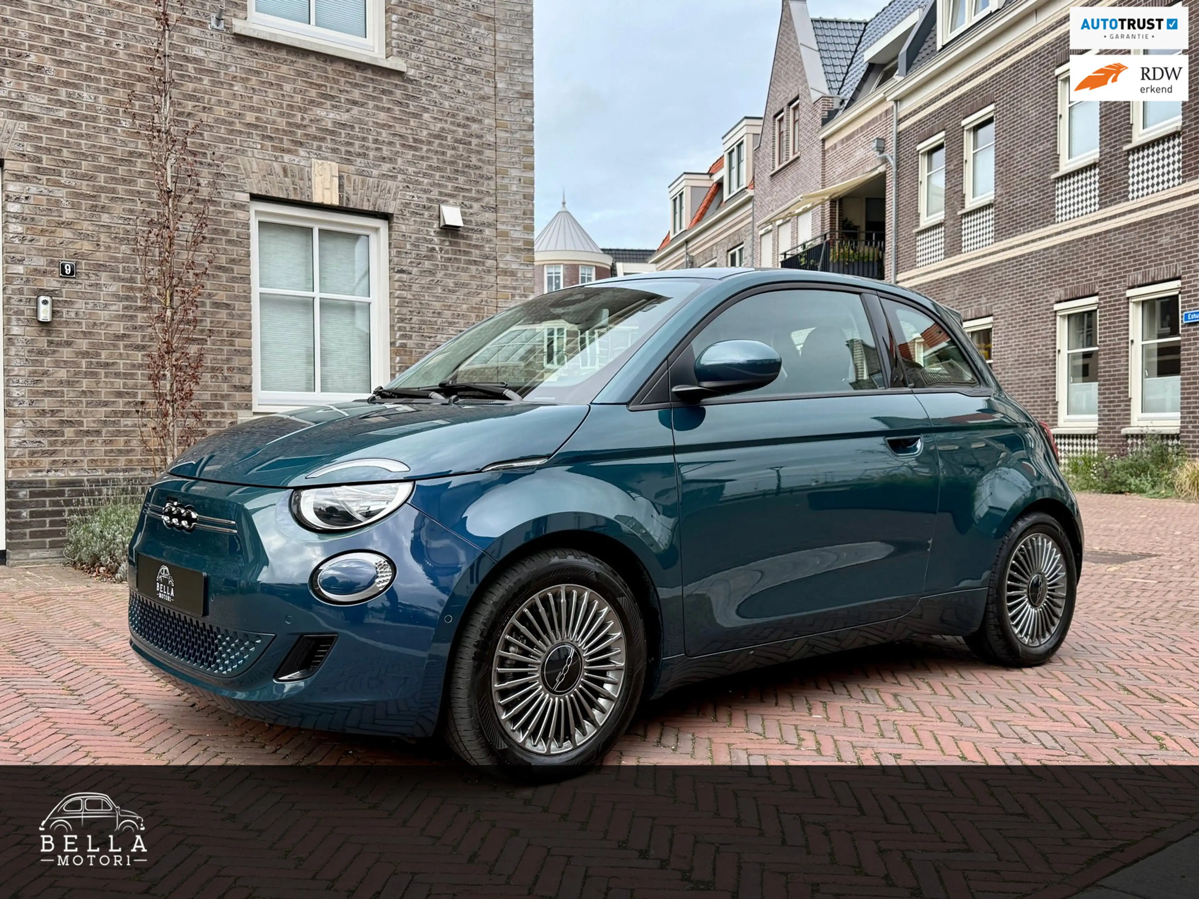Fiat 500e Icon 42 kWh | RIJKLAARPRIJS | SOH 93,7% | Weinig K