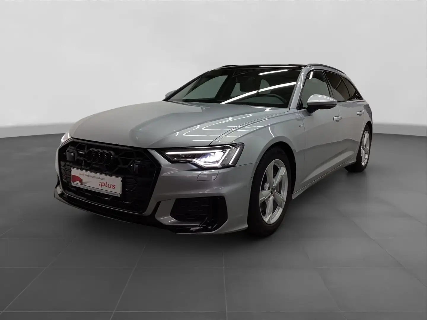 Audi A6 45 TDI Q S LINE PANO LM20 AHK 360° Silber - 2