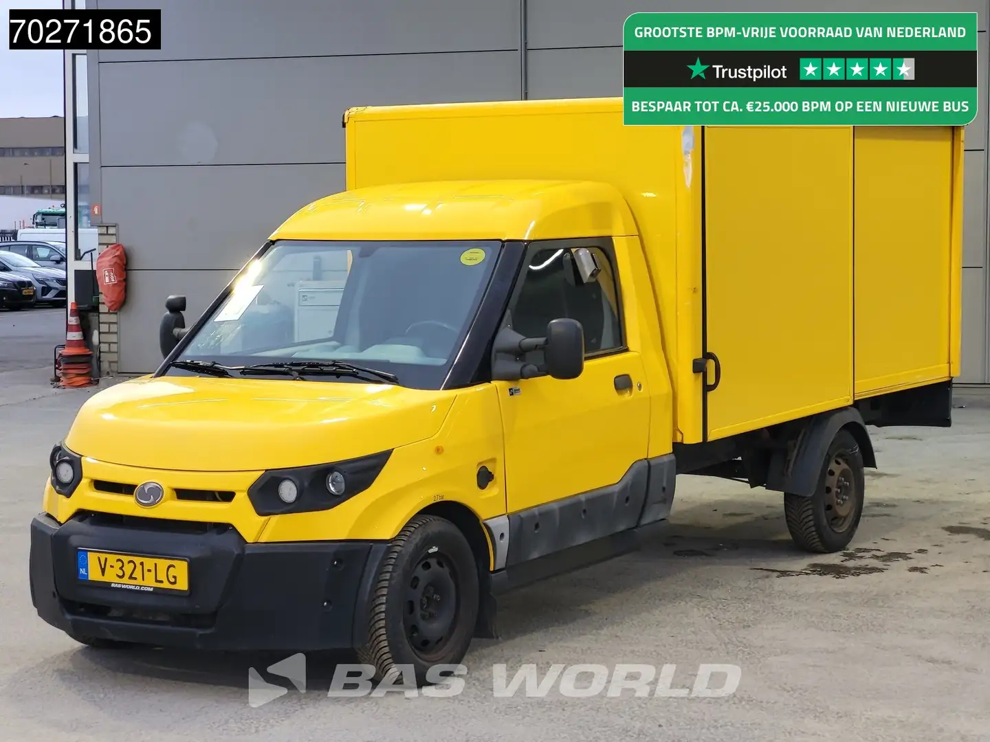 StreetScooter Work Box Work Box L 20kWh 100% Elektrisch Airco Jaune - 1