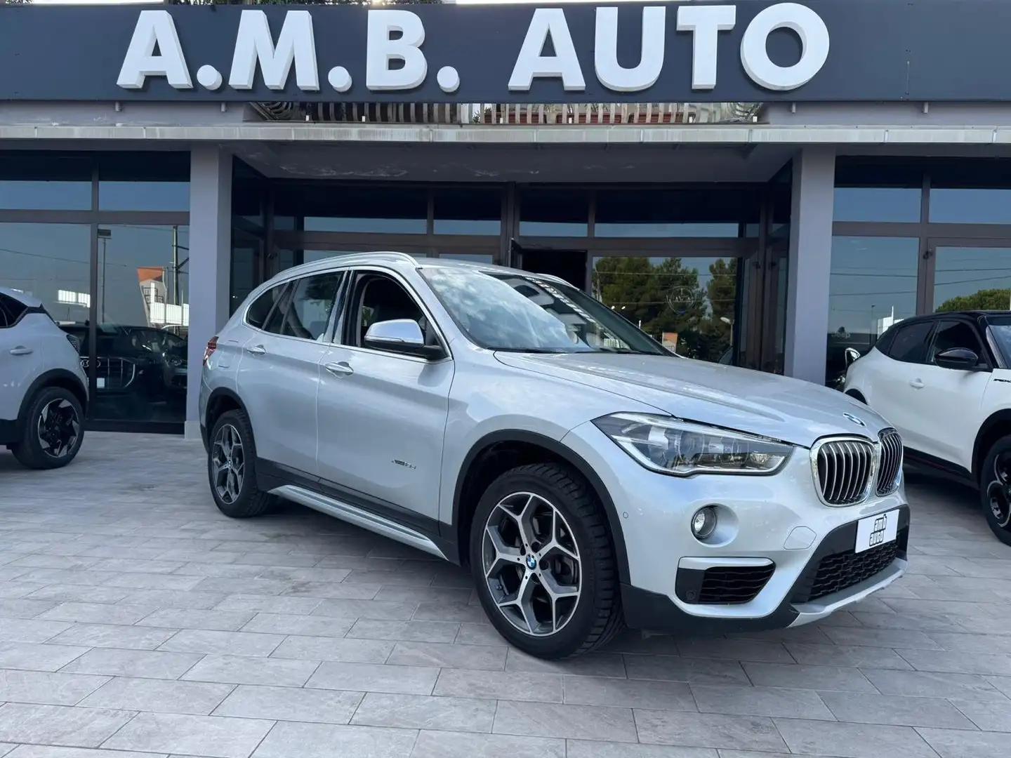 BMW X1 X1 F48 xdrive18d xLine auto Argento - 1