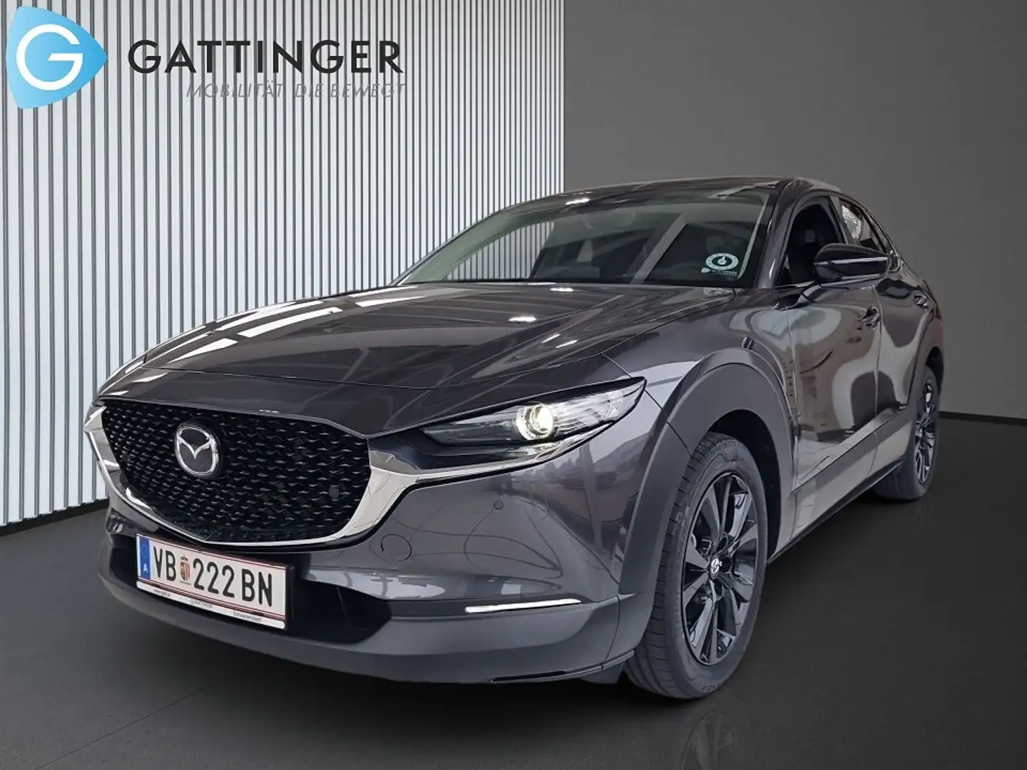 Mazda CX-30 e-Skyactive G140 Homura Aut. Grau - 1