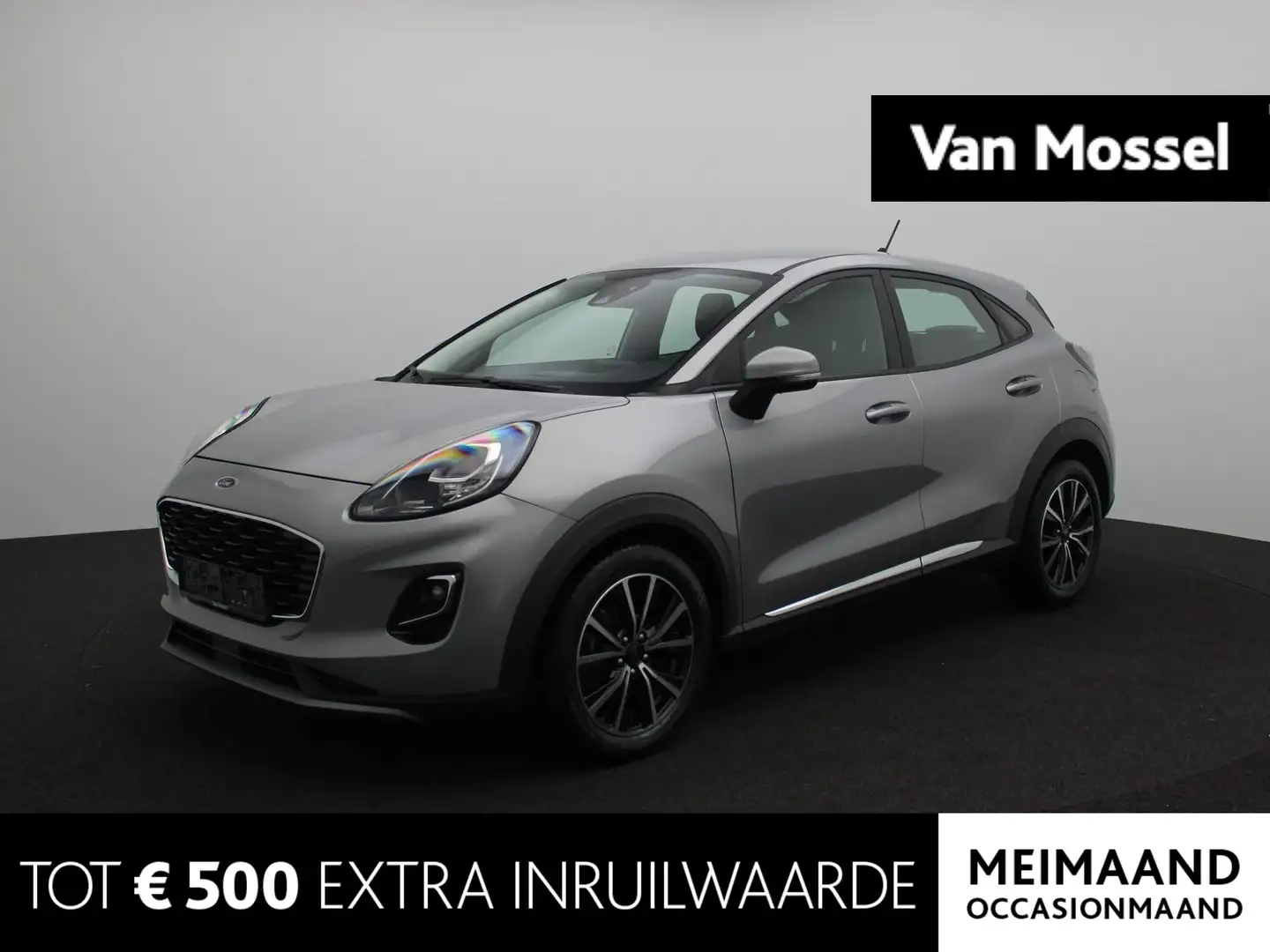 Ford Puma 1.0 Ecoboost Hybrid Titanium | 1e-Eigenaar | Navi Grijs - 1