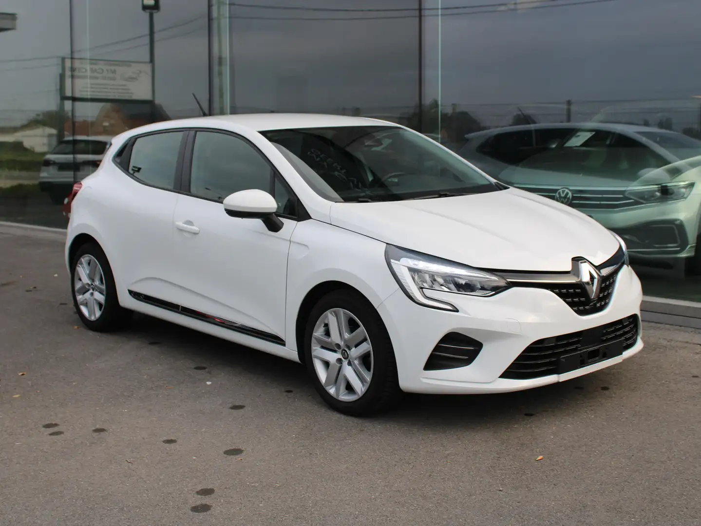 Renault Clio 1.0 TCE CORPORATE EDITION-AC-NAVI-CR CONTR-PDC-USB Wit - 1
