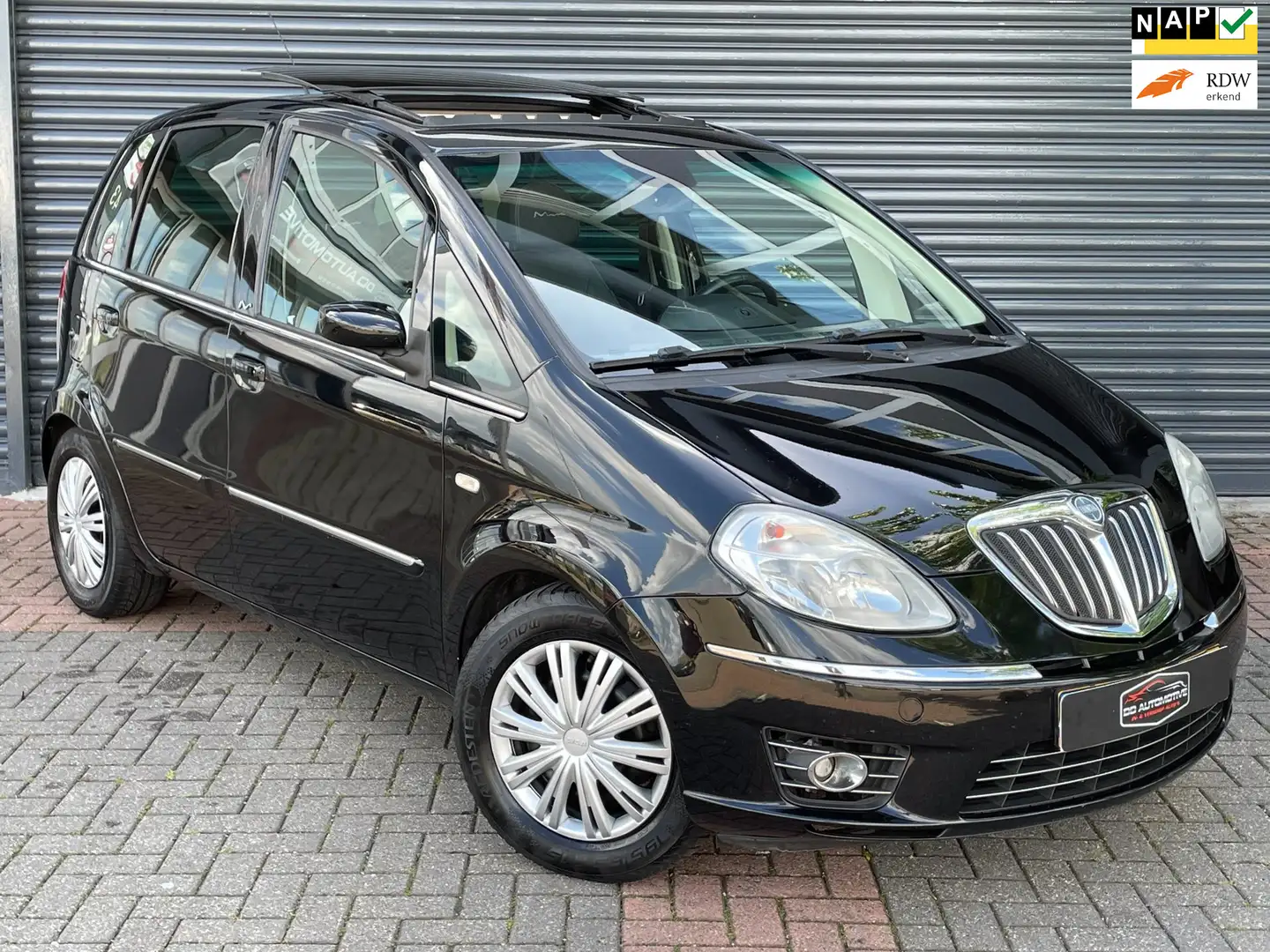 Lancia MUSA 1.4-16V Platino Panoramadak | Leer | Climate Contr Schwarz - 1